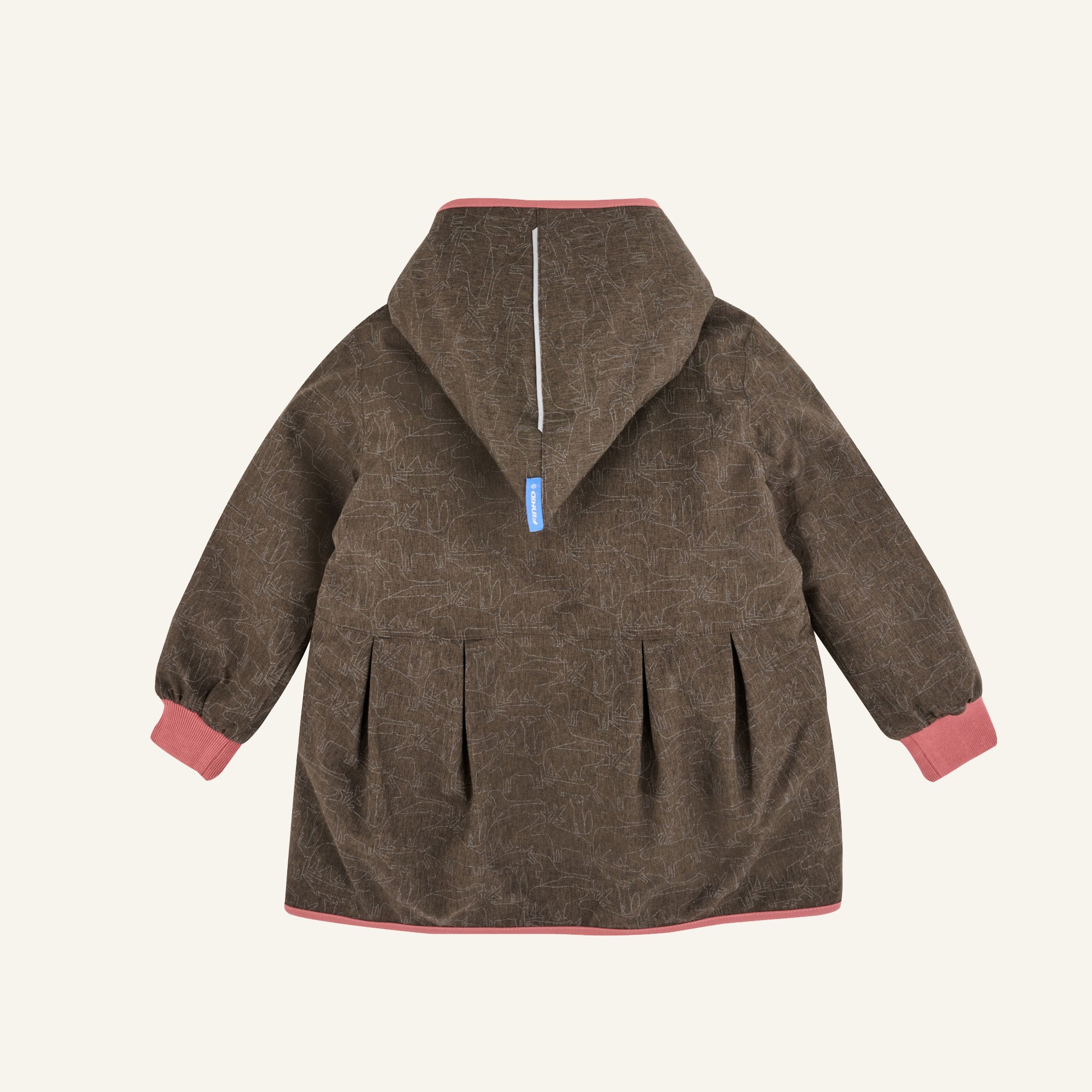 finkid-aina-ice-2in1-winterjacke-chocolate-110-120-wasserdicht image 3