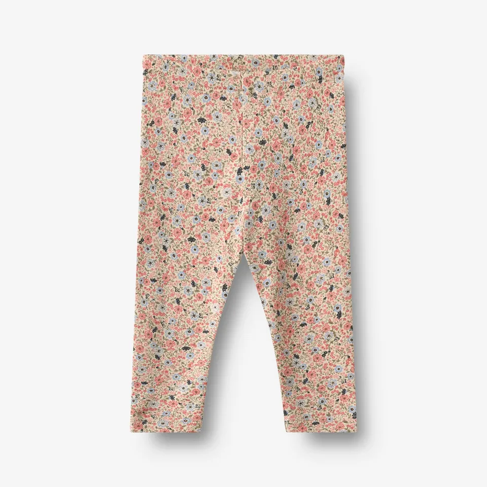 wheat-jules-leggings-grey-cloud-flowers-bio-baumwolle image 1