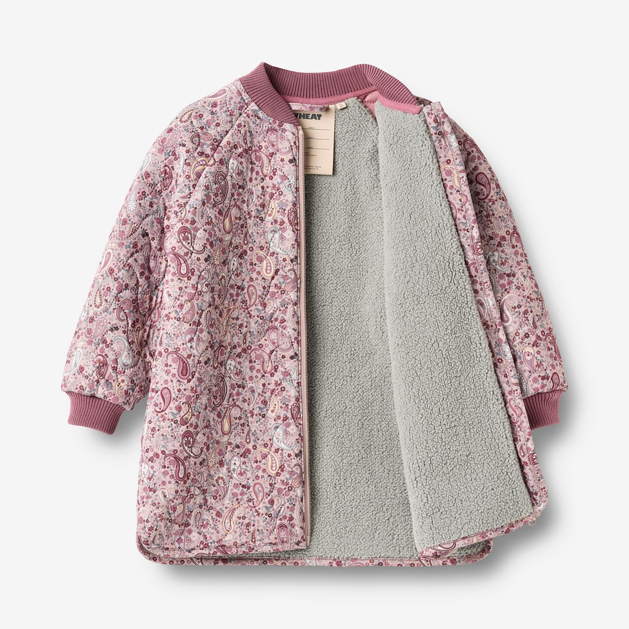 wheat-helga-thermo-jacke-dry-rose-paisley-recycling image 3