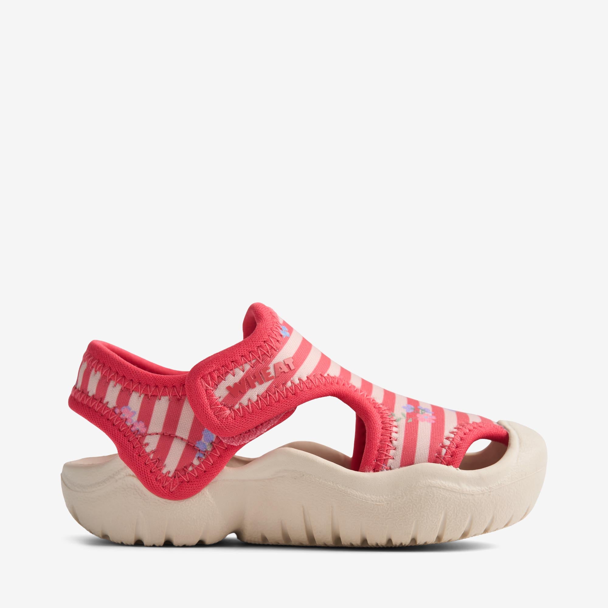 wheat-bani-sandale-red-stripe-flowers-neopren-klett image 3