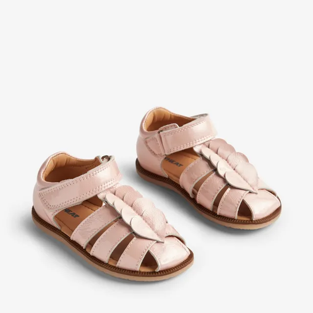 wheat-hana-sandale-rose-ballet-lackleder-klett-herz image 1