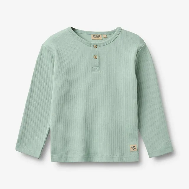 wheat-morris-langarmshirt-green-pool-bio-baumwolle image 1