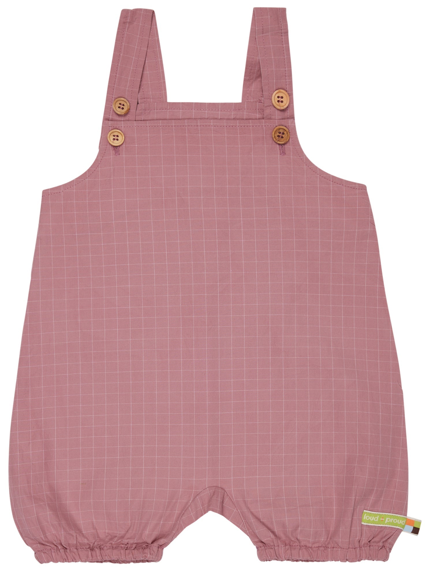 loud-proud-classics-kurze-latzhose-aus-feinem-karo-aster image 1