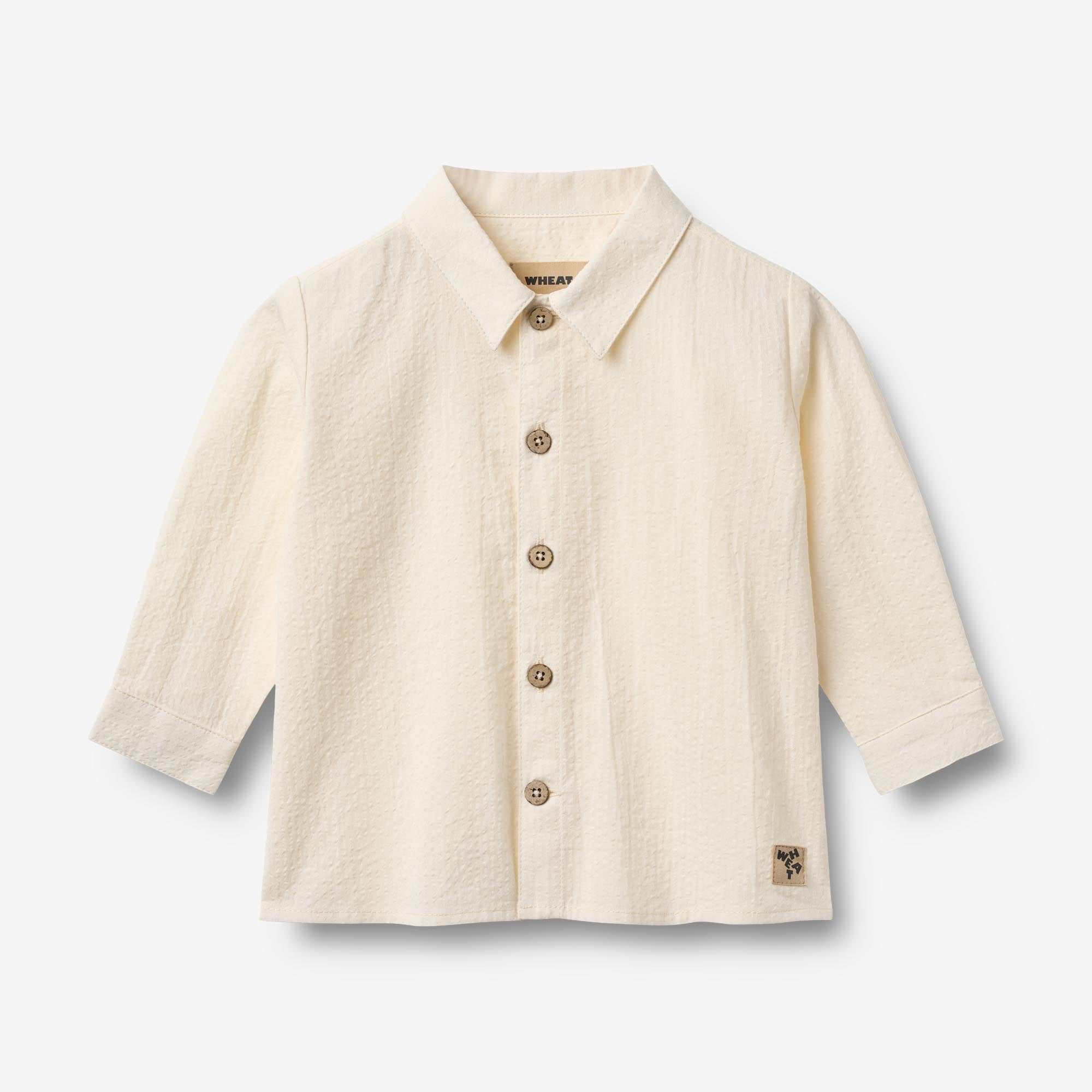 wheat-hemd-oscar-babyhemd-ivory-bio-baumwolle image 1