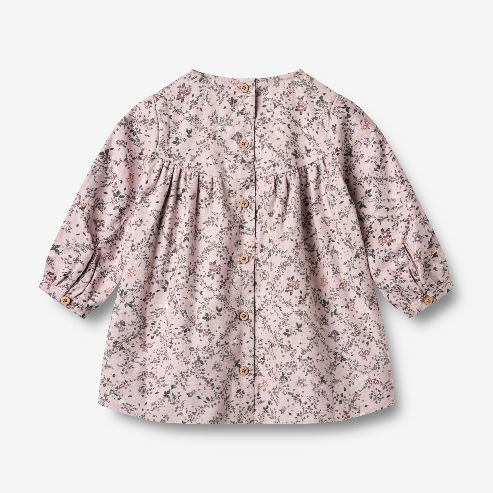 wheat-fenja-kleid-lilac-checked-flowers-baby image 2