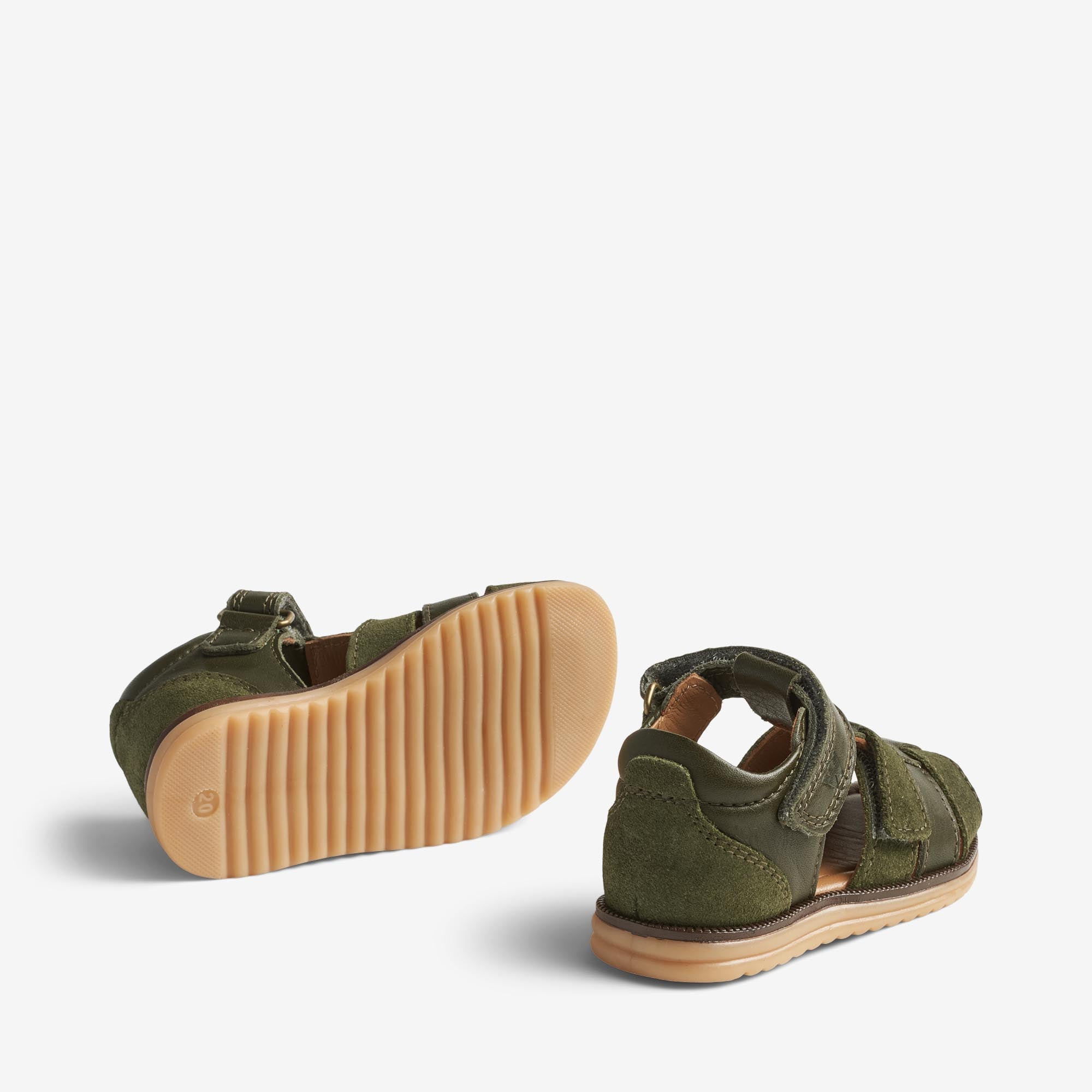 wheat-sky-prewalker-sandale-gr-n-leder-klett image 2