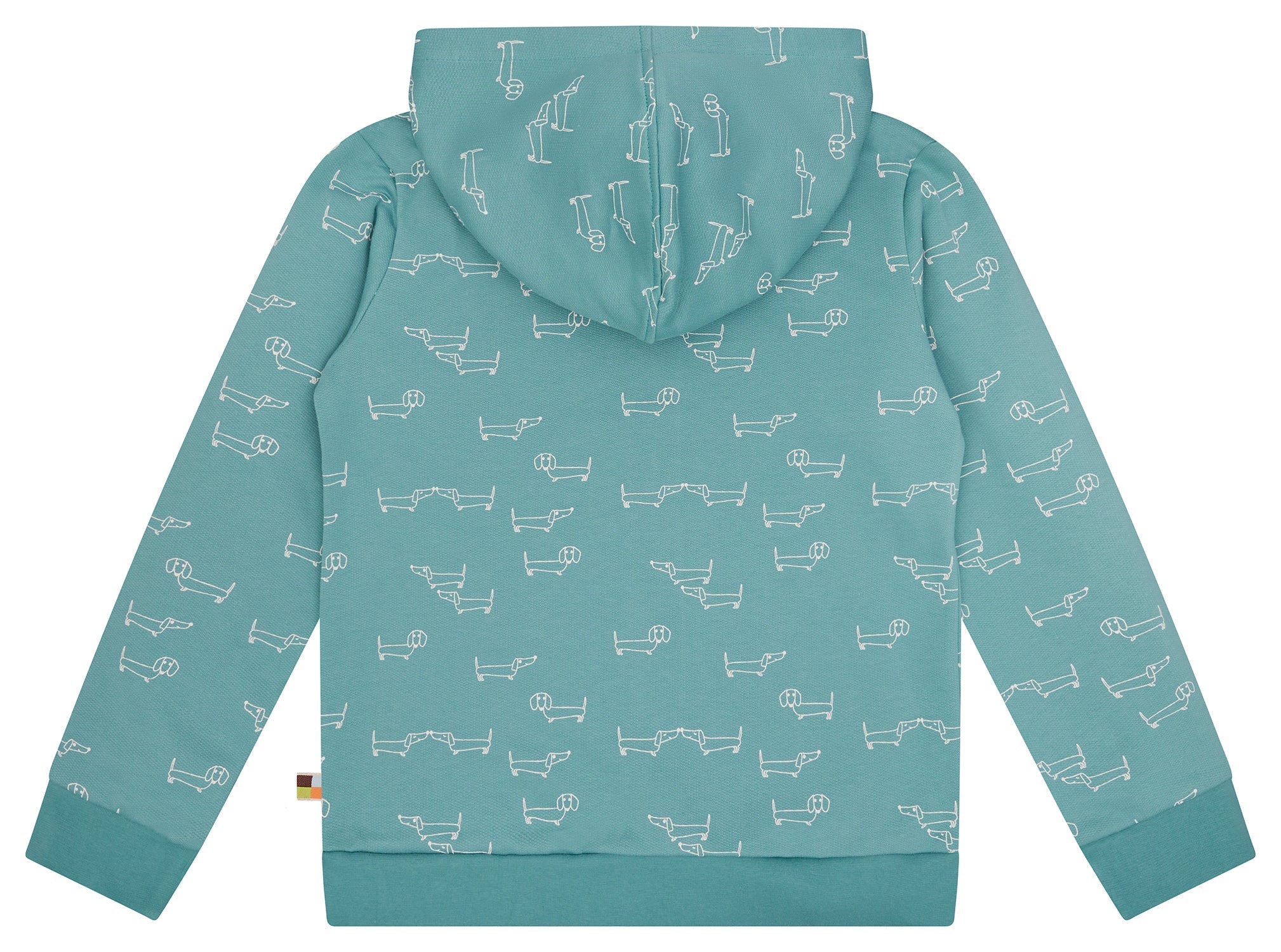 loud-proud-classics-sweatjacke-kapuze-kinder-oregano-dackel image 8