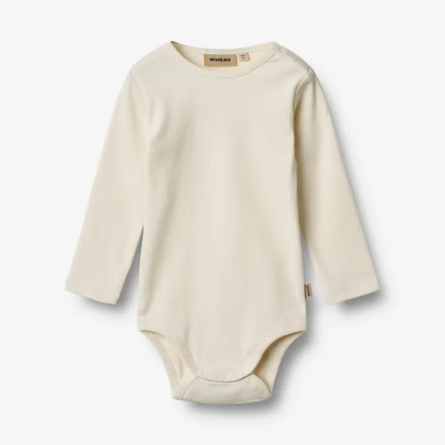 wheat-spencer-body-langarm-ivory-baby-bio-baumwolle image 1