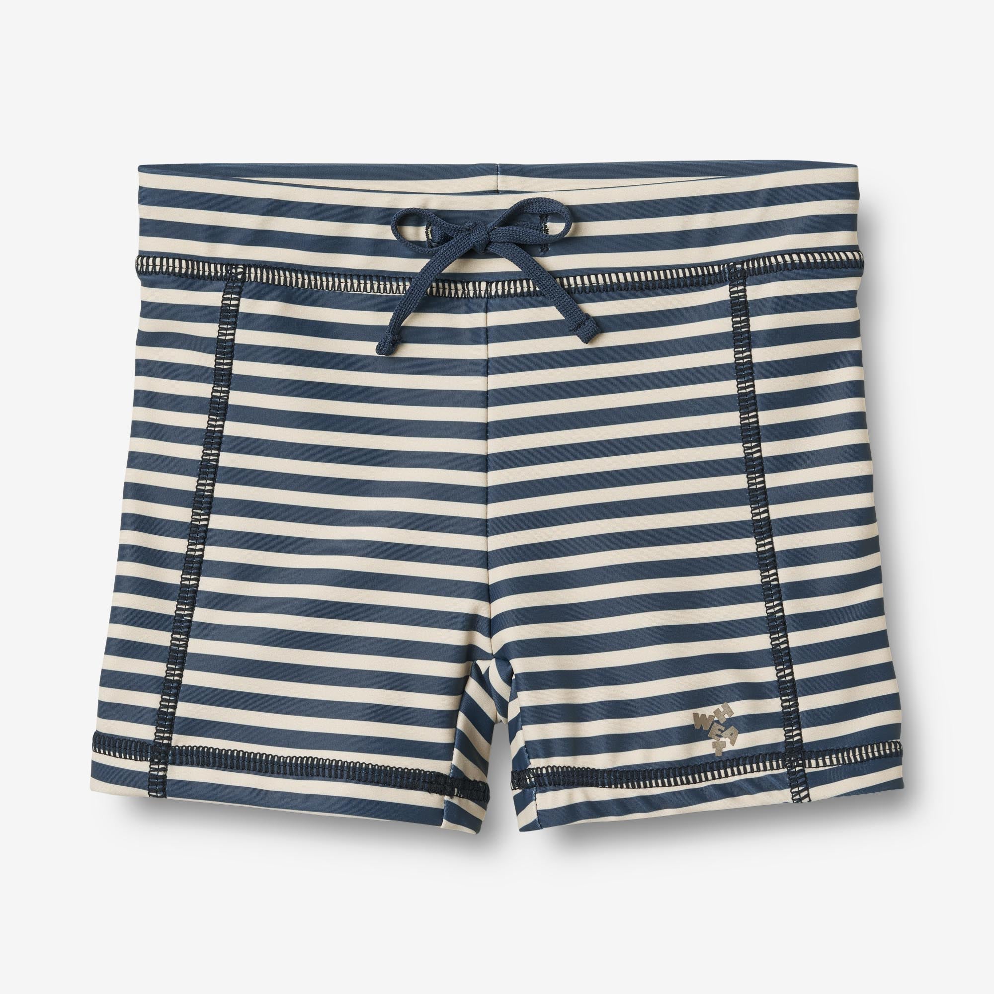 wheat-ulrik-swimshorts-blue-stripe-upf-40 image 1