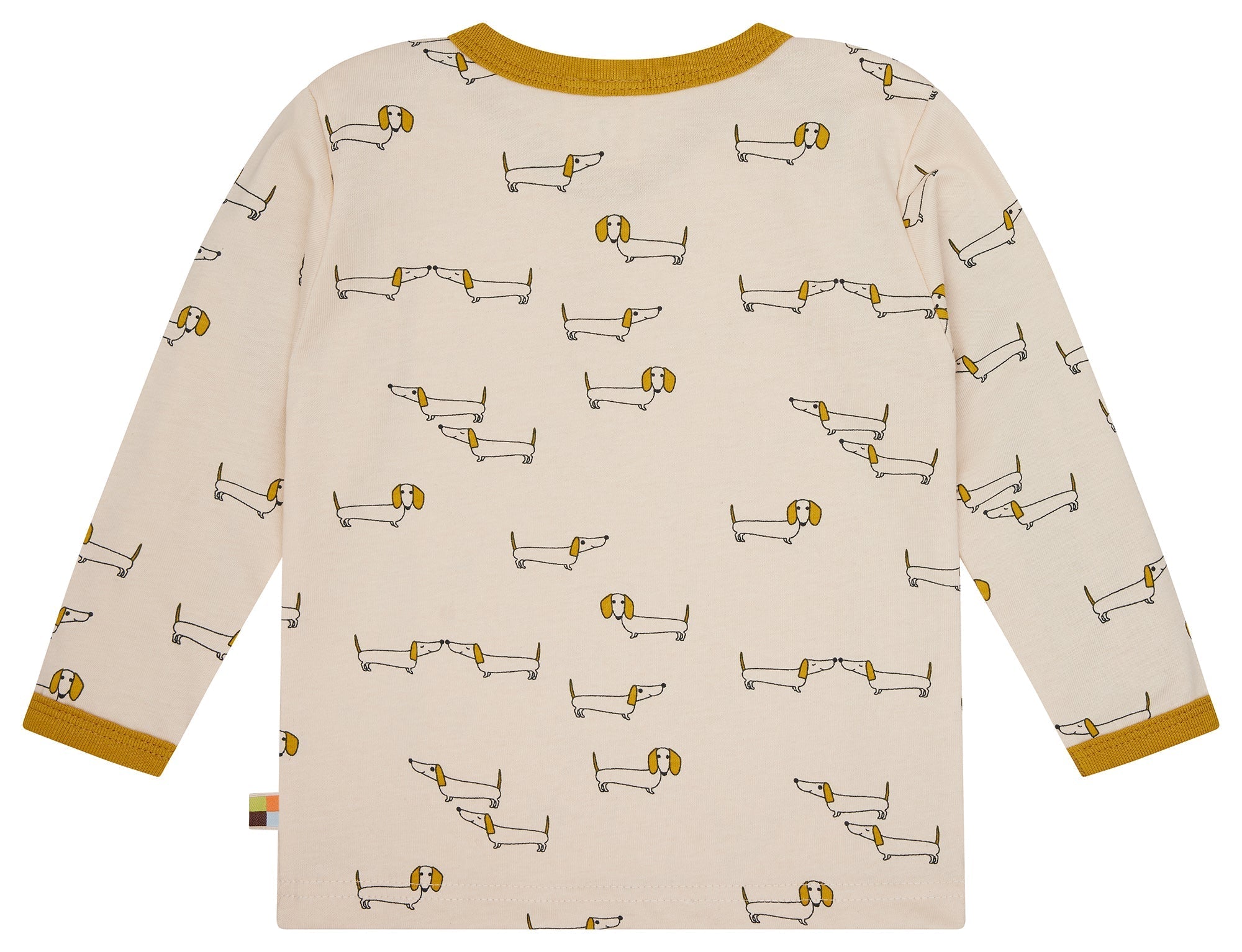 loud-proud-classics-shirt-langarm-mit-druck-curry-62-68-bio-baumwolle image 2
