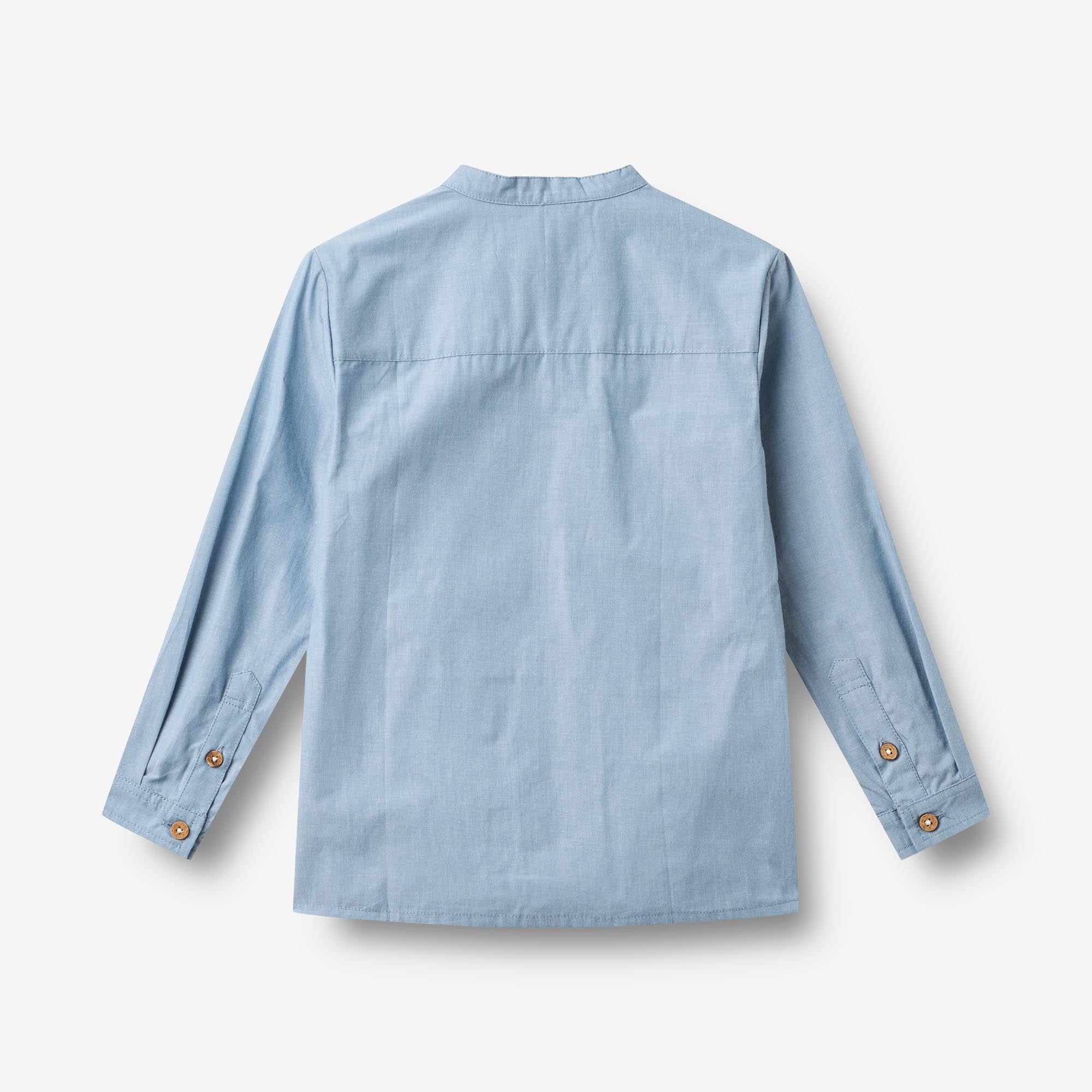 wheat-willum-hemd-shorts-set-blue-chambrey-bio image 4