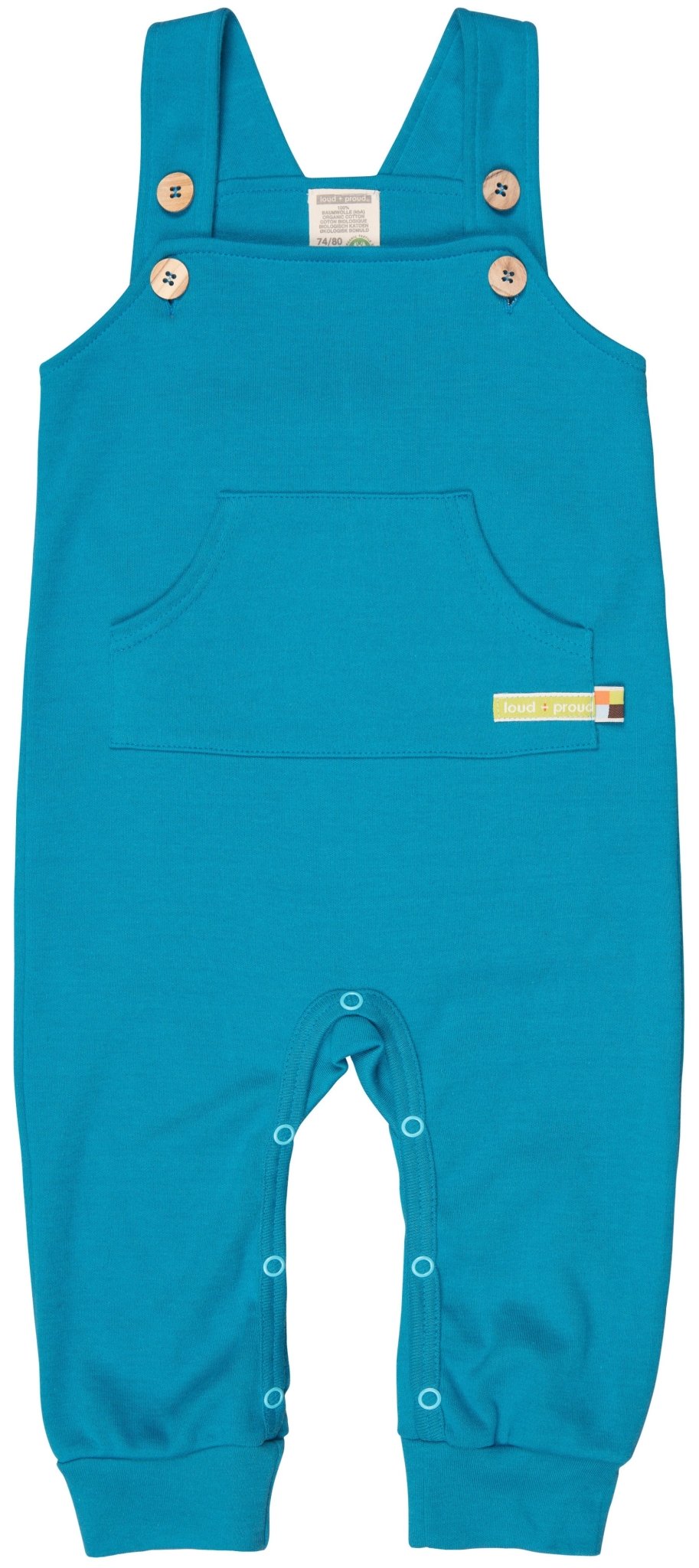 loud-proud-classics-latzhose-babylatzhose-grey-74-80 image 5