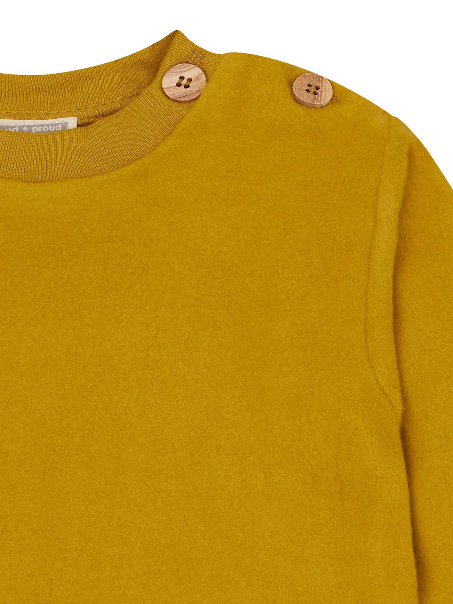 loud-proud-classics-fleece-sweatshirt-kinder-pullover-curry image 3