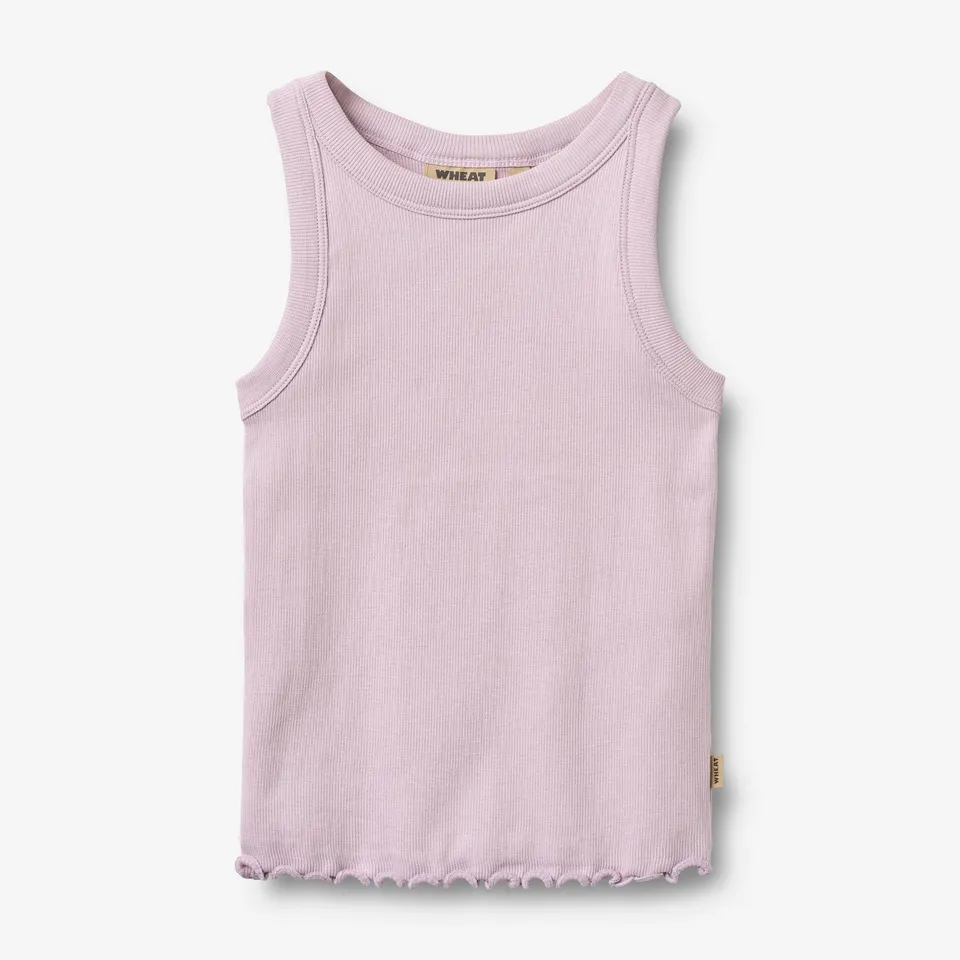 wheat-minka-ripp-top-lavender-bio-baumwolle image 1