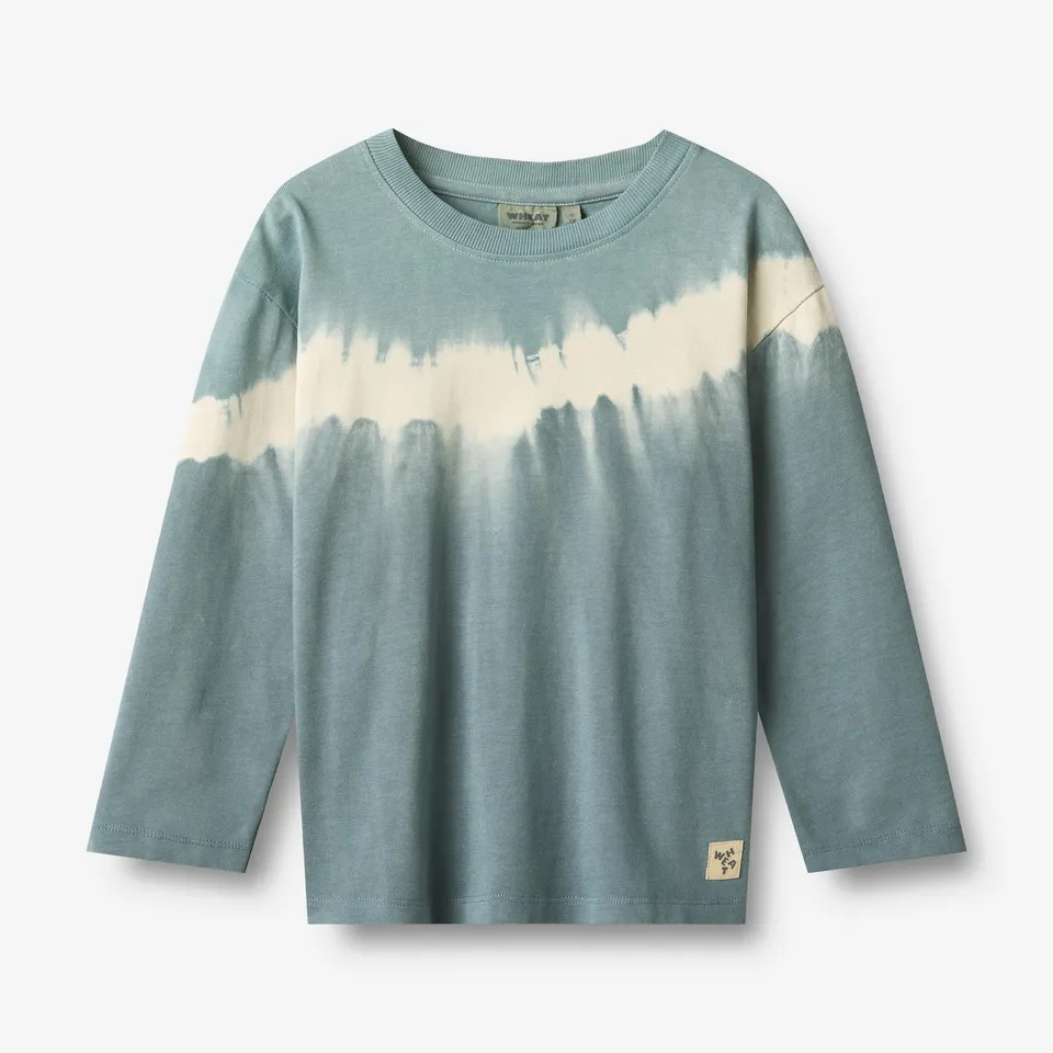 wheat-dixie-langarmshirt-stormy-sea-bio-baumwolle image 1