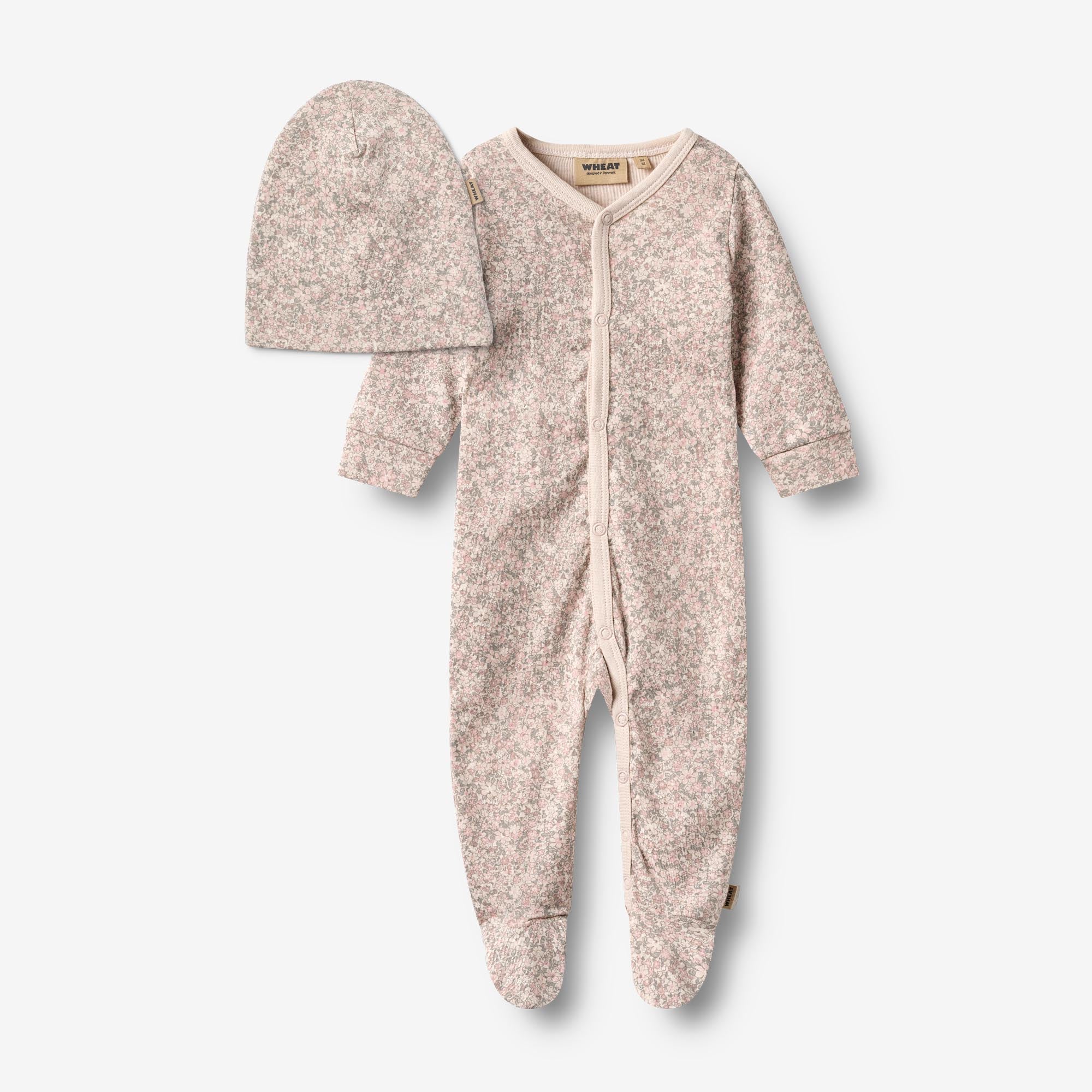 wheat-jude-baby-set-almond-flower-meadow-bio-baumwolle image 1