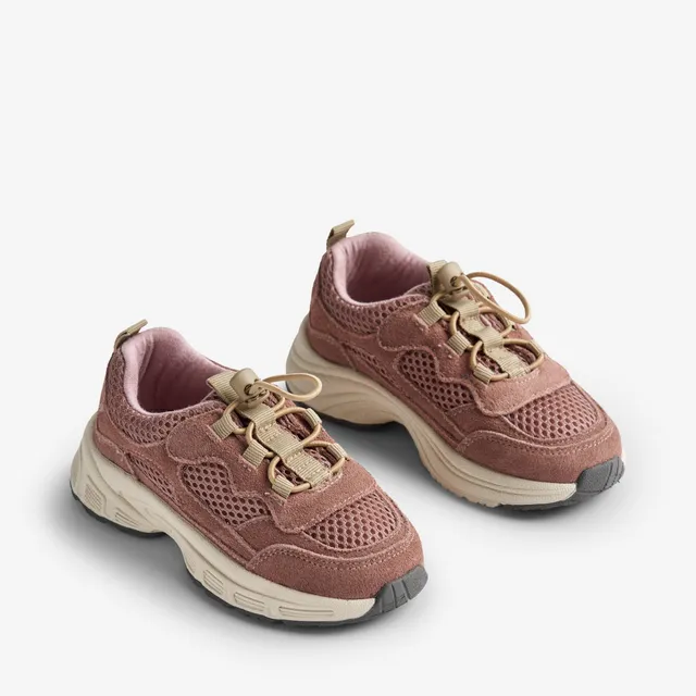 wheat-arthur-kinder-sneaker-leder-dusty-rouge-gr-24-35 image 1