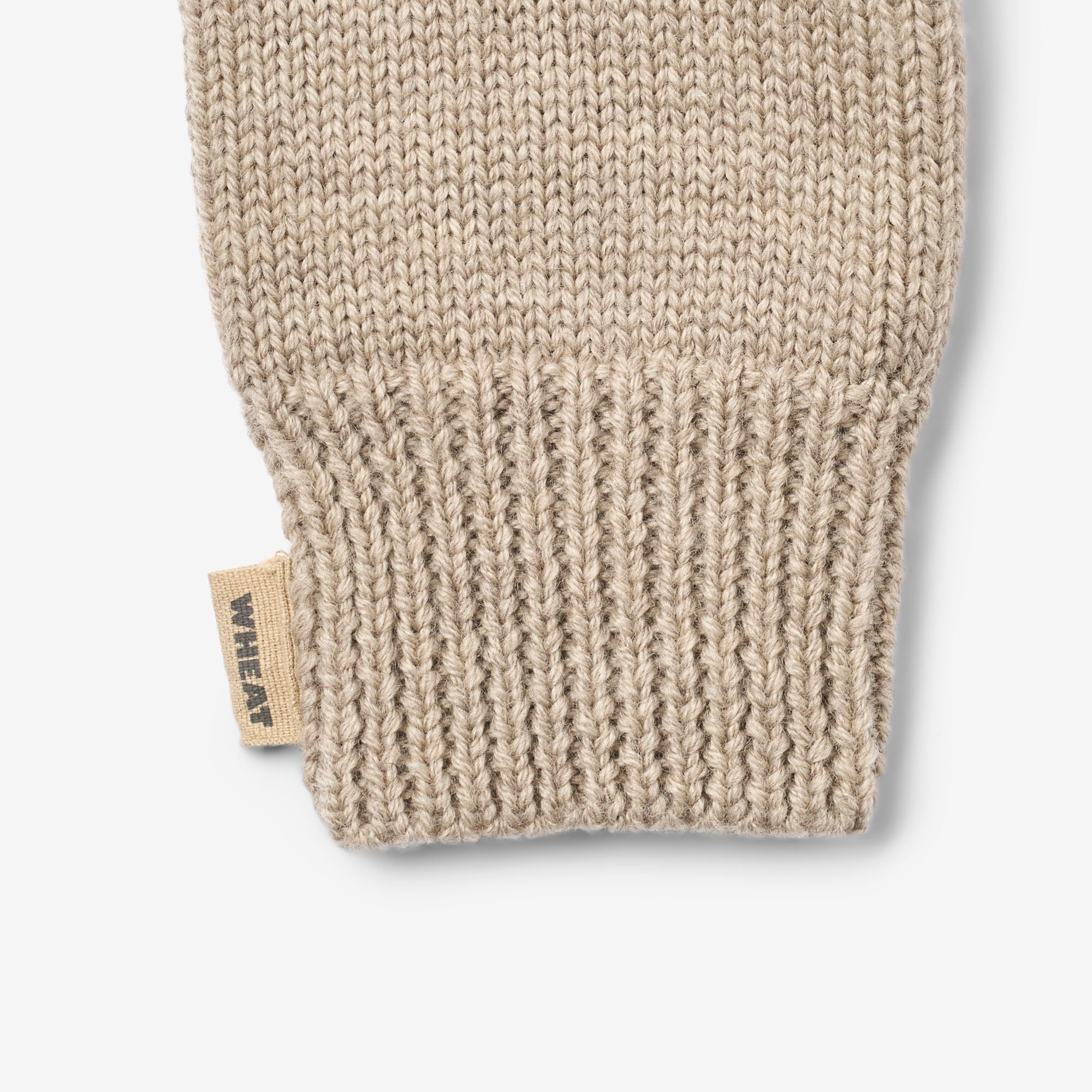 wheat-bobbe-fingerhandschuhe-warm-sand-melange-merino image 3