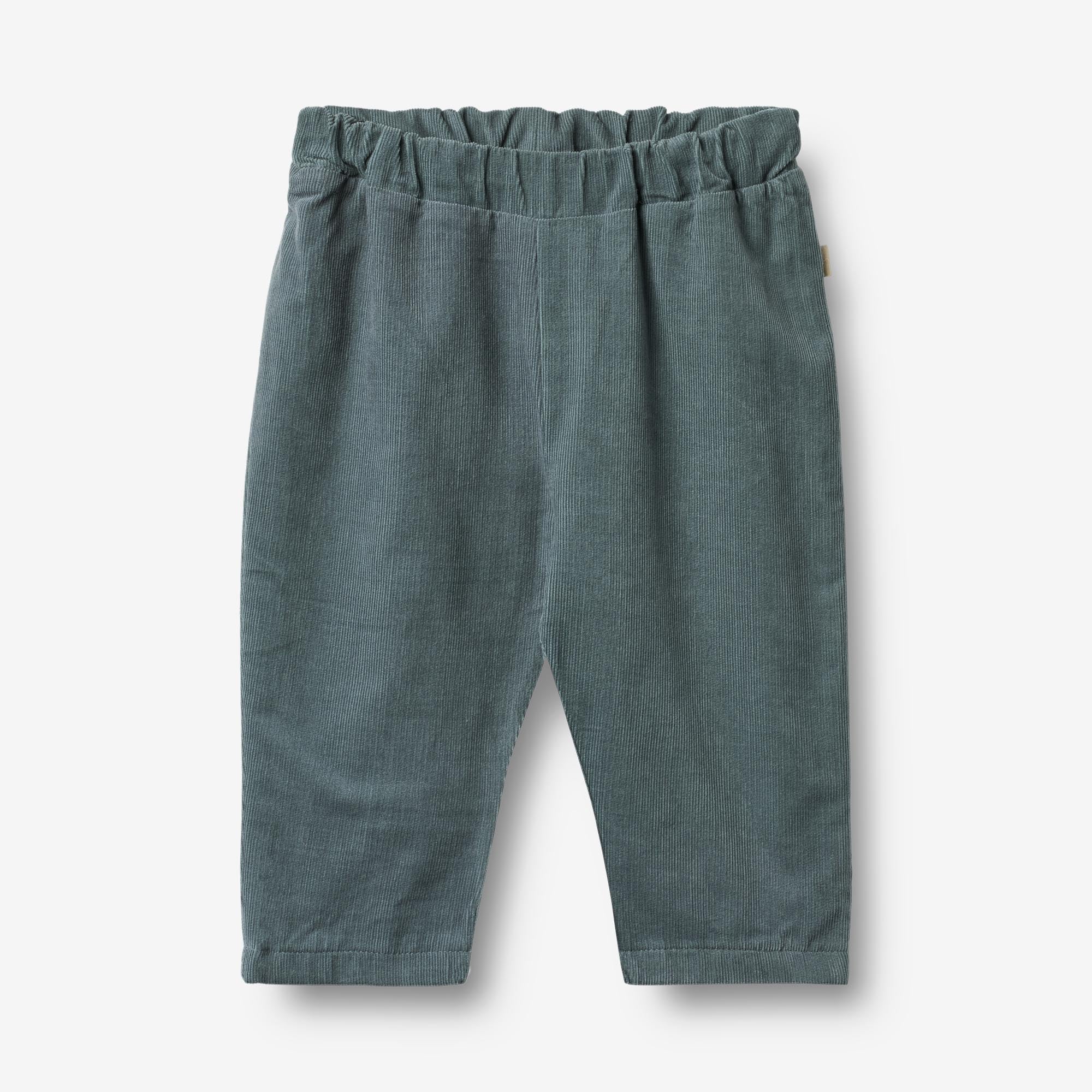 wheat-aiden-baby-cordhose-gef-ttert-stormy-weather-bio-baumwolle image 1