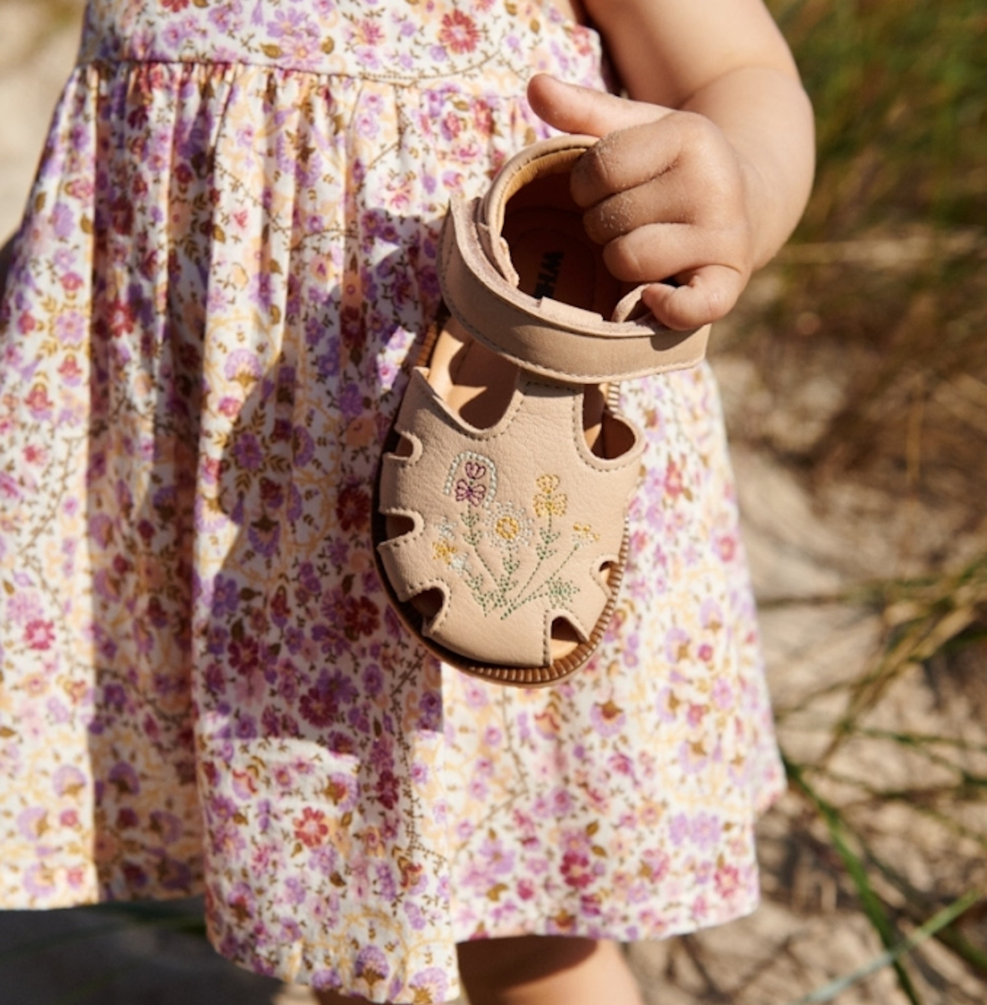 wheat-lowe-sandalen-beige-rose-leder-lauflernschuhe-baby image 4