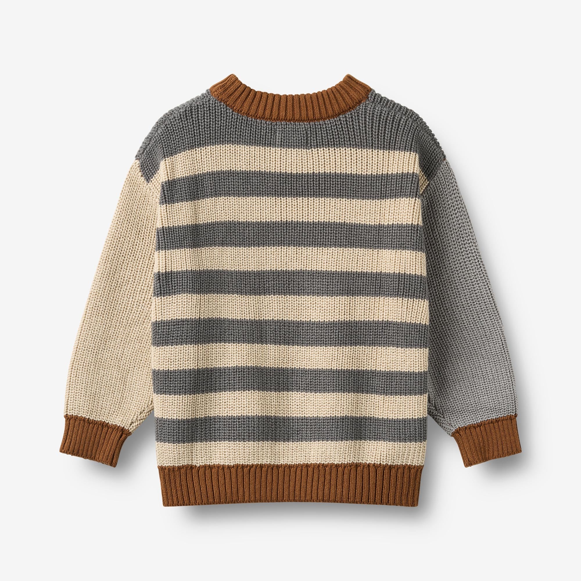 wheat-rasmus-strickpullover-bio-baumwolle-flint-stripe image 4