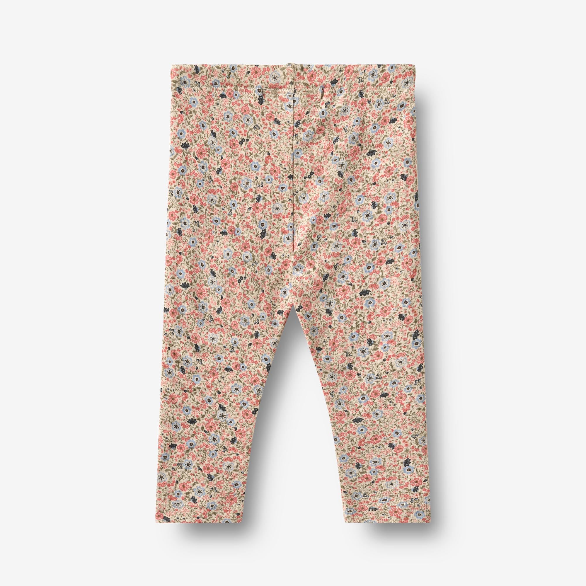 wheat-jules-leggings-grey-cloud-flowers-bio-baumwolle image 2
