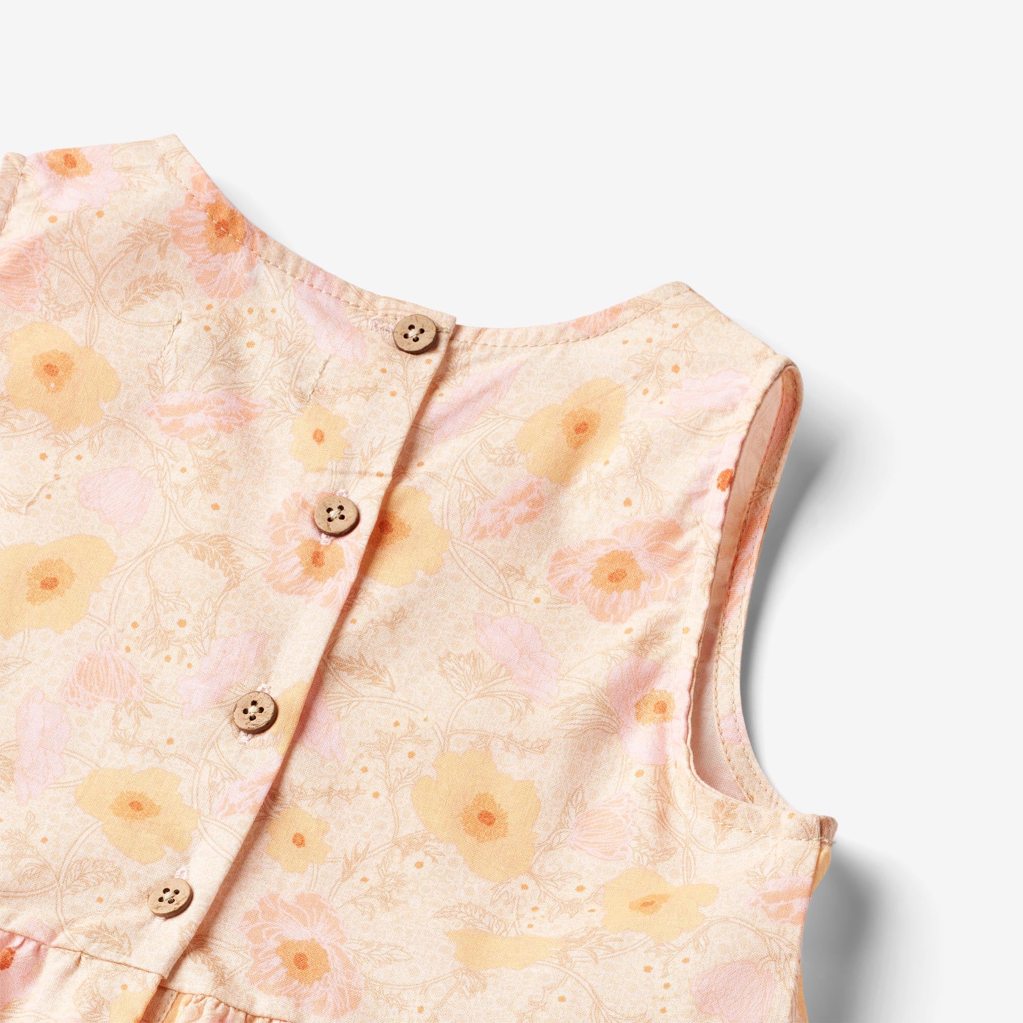 wheat-luise-kleid-alabaster-flower-bobbles-bio image 3