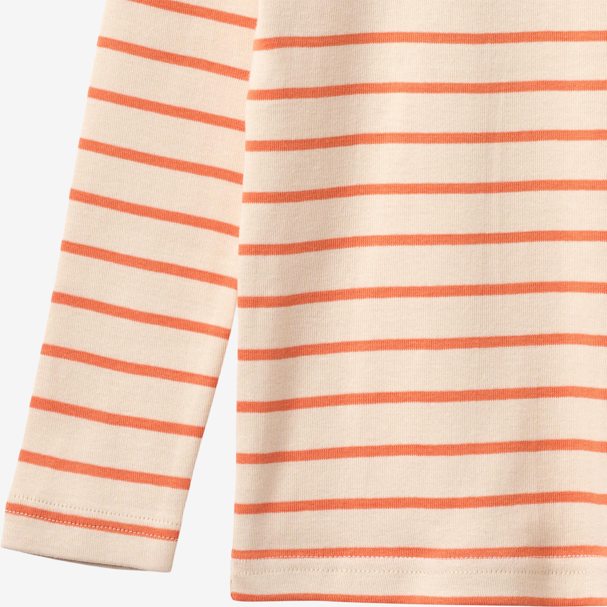 wheat-stig-langarmshirt-orange-stripe-bio-baumwolle image 3