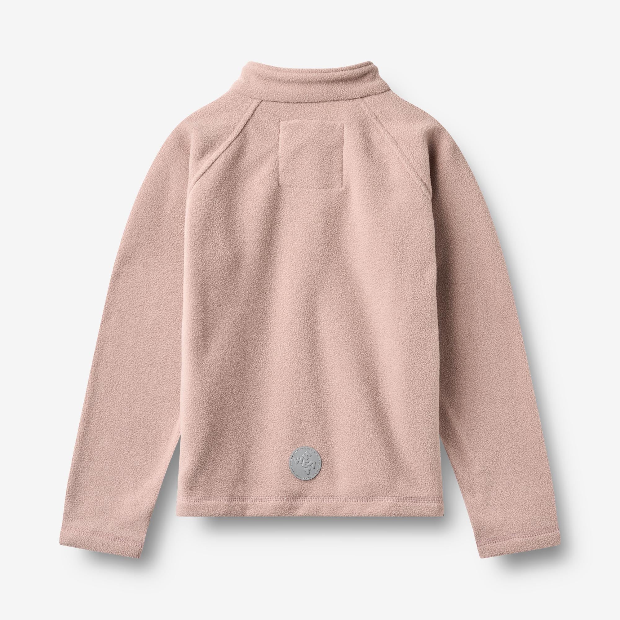 wheat-fleece-polaren-dry-rose-kinder-fleecejacke-recycling image 3