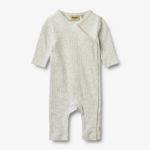 wheat-everest-wickelbody-melange-grey-bio-baumwolle-baby image 1