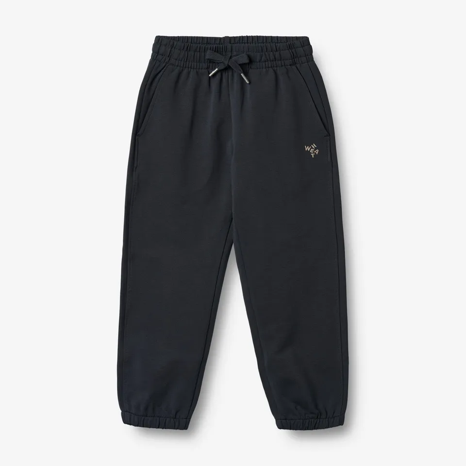 wheat-cruz-sweatpants-navy-kinder-jogginghose-bio-baumwolle image 1