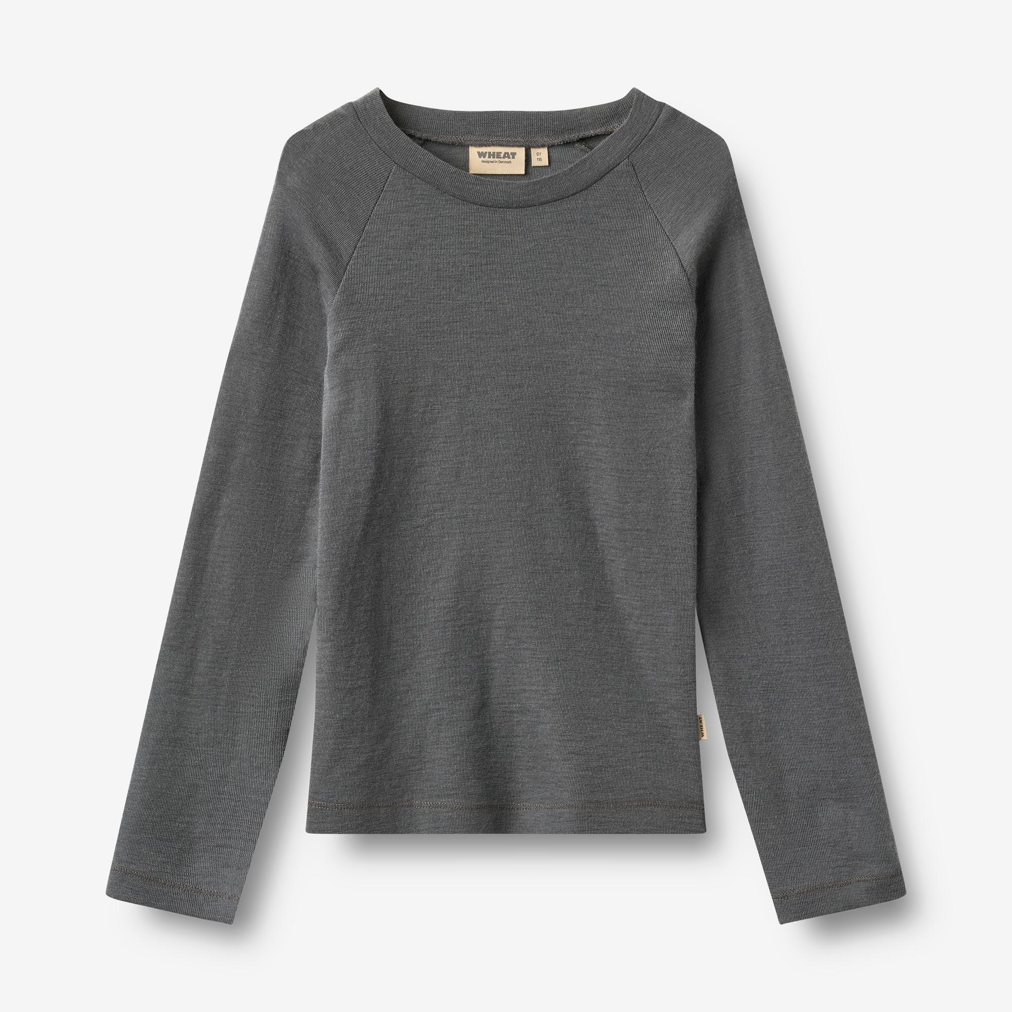 wheat-maane-baselayer-shirt-dark-charcoal-merinowolle image 1