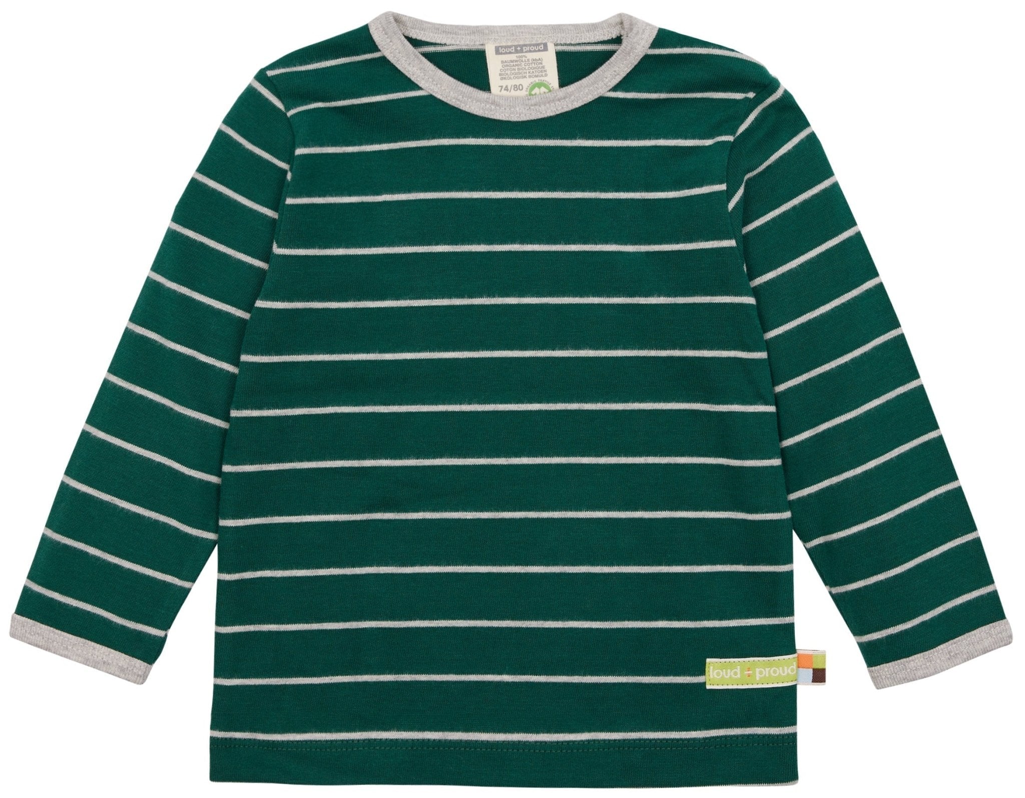 loud-proud-classics-shirt-langarm-gestreift-shirt-bottle-86-92-jersey image 1