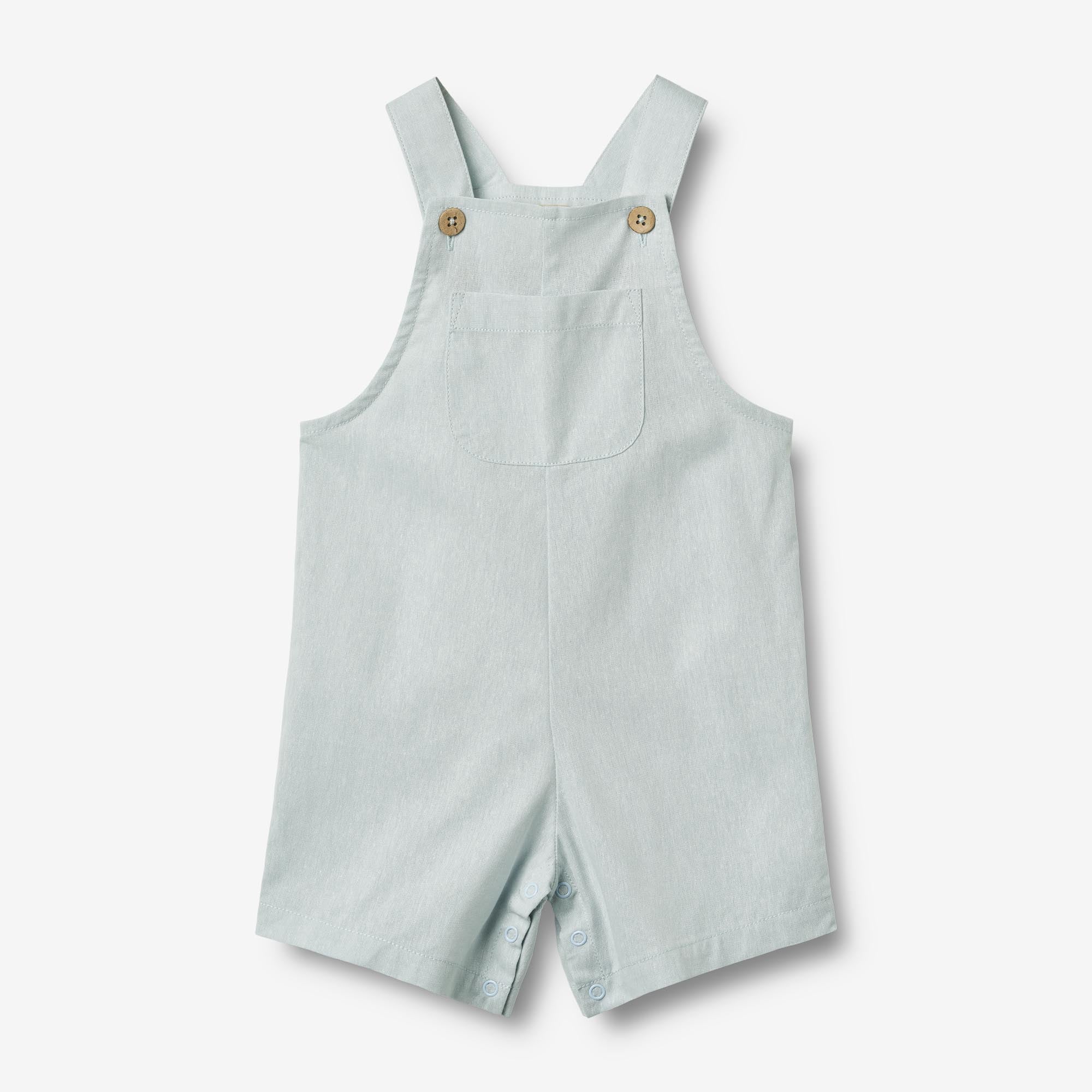 wheat-sigge-baby-latzhose-bio-baumwolle-light-blue-chambray image 1