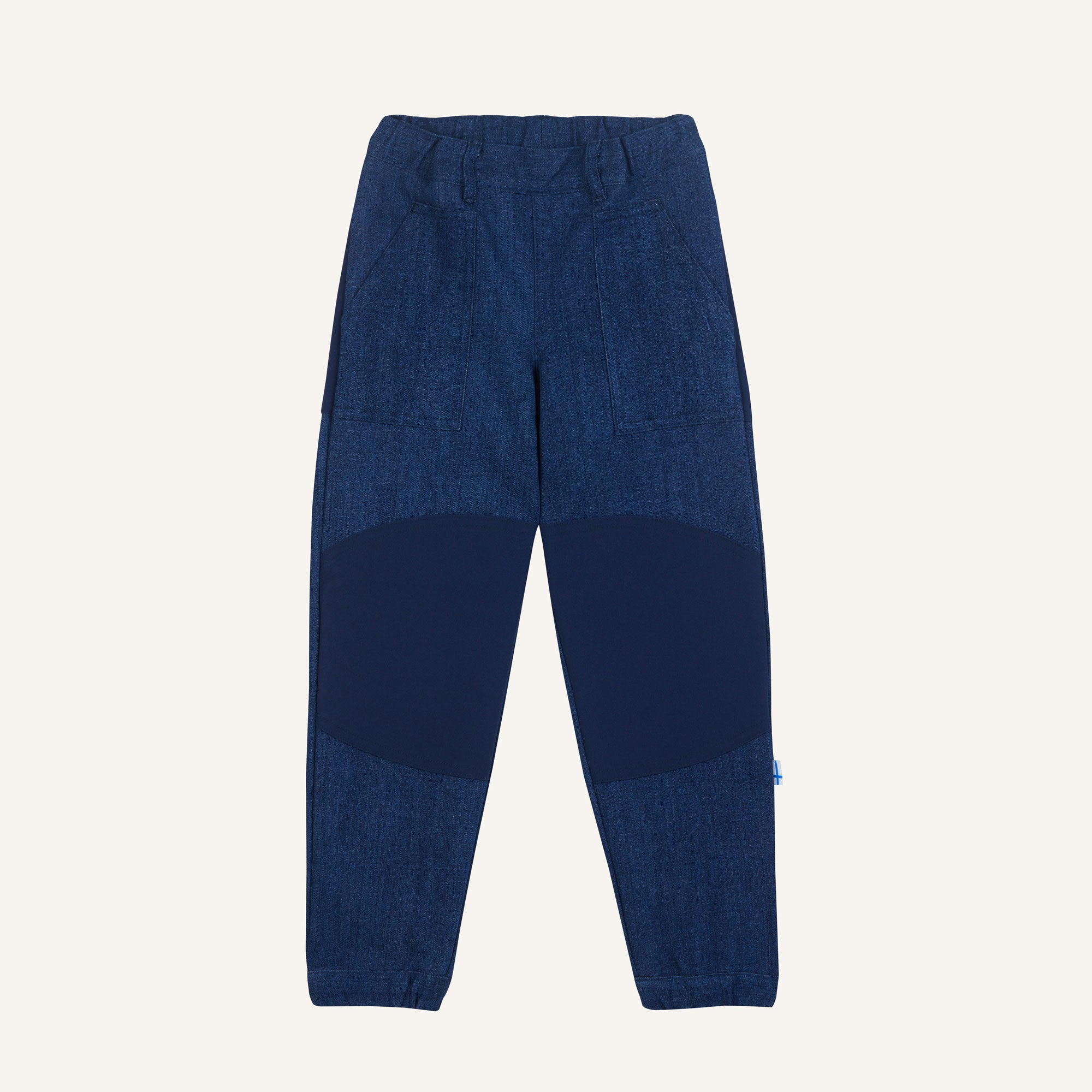 finkid-kelmi-thermo-denim-winterjeans-denim-80-90-fleece image 1
