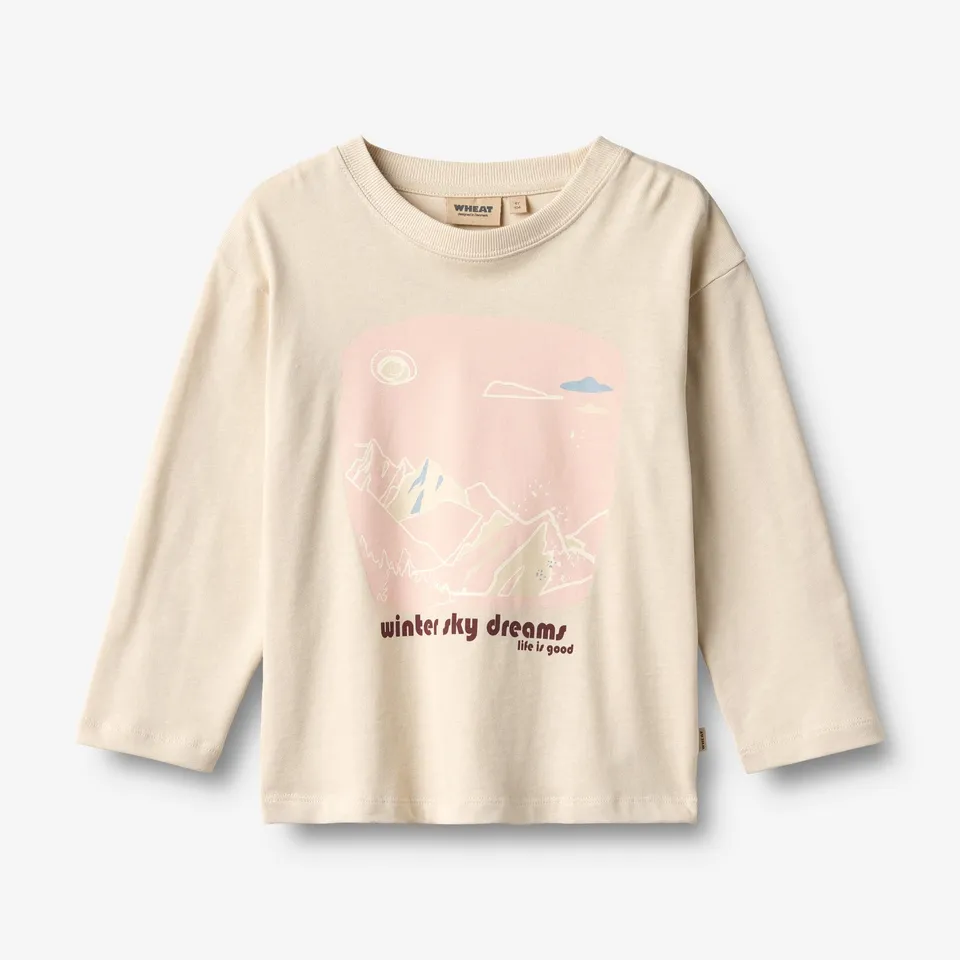 wheat-dixie-langarmshirt-kinder-offwhite-bio image 1