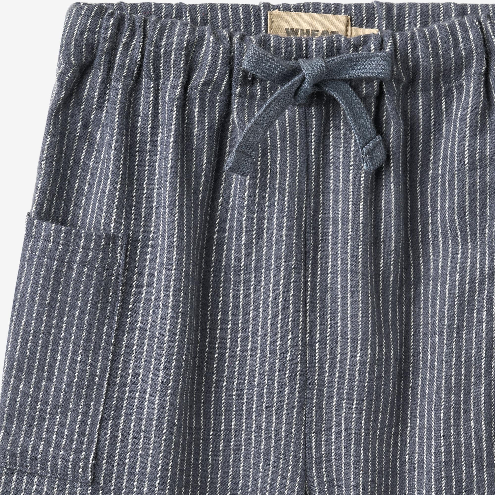 wheat-arne-hose-baby-greyblue-slub-stripe-bio-baumwolle image 3