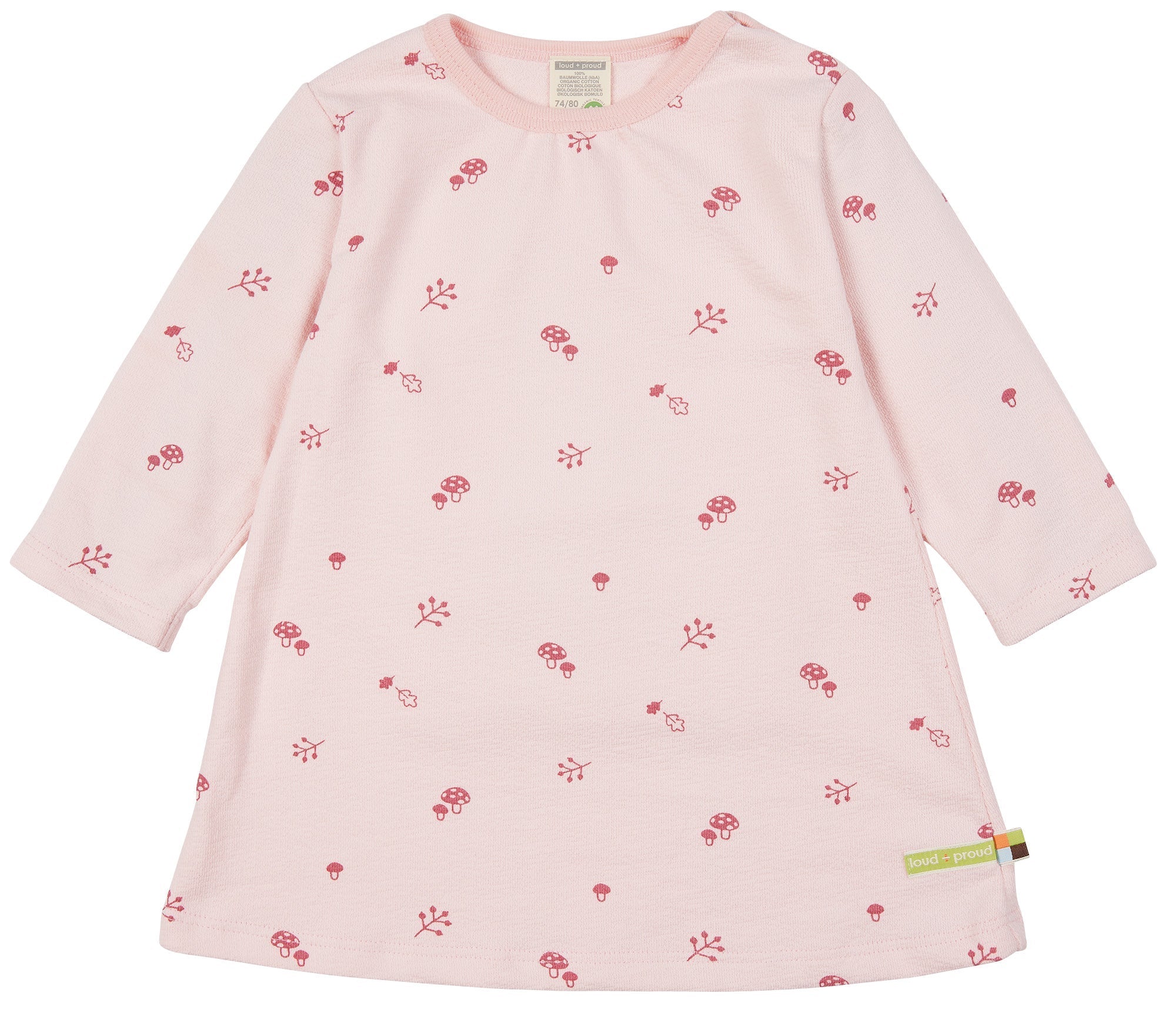 loud-proud-classics-kleid-strukturjersey-rose-110-116 image 5