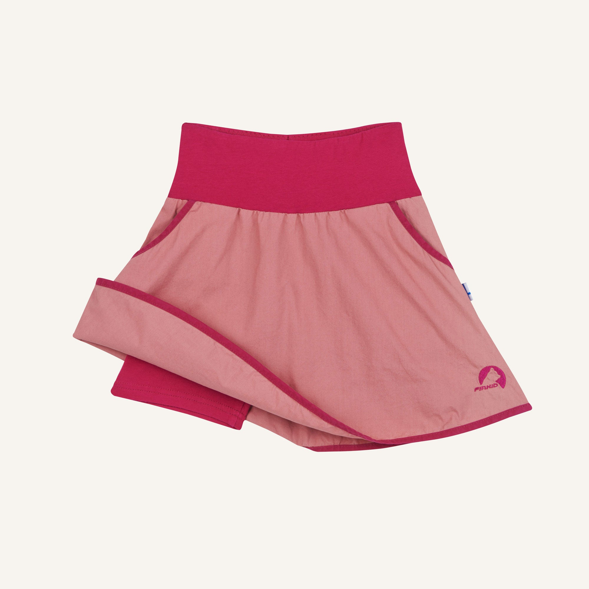 finkid-husky-skorttili-kinderrock-terra-cotta-110-120-uv50 image 3