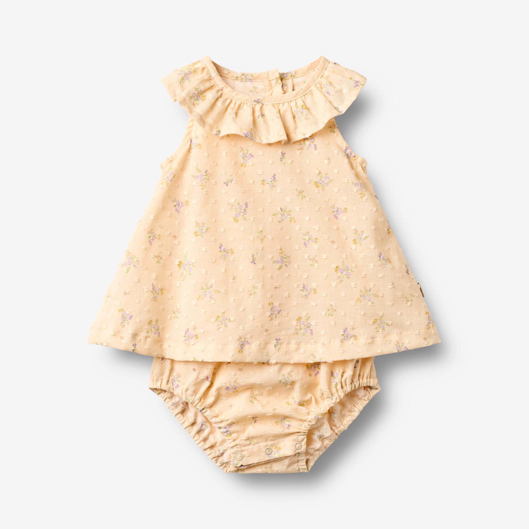 wheat-ingeborg-kleid-body-barely-apricot-flowers-bio image 1