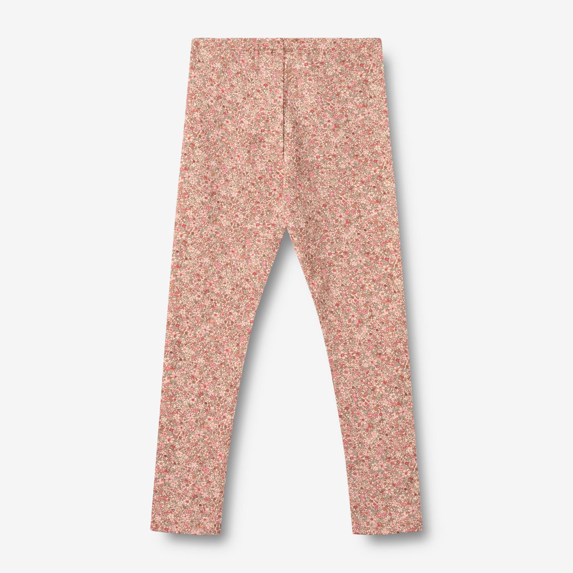 wheat-jules-jersey-legging-rose-dust-flower-meadow-bio image 2