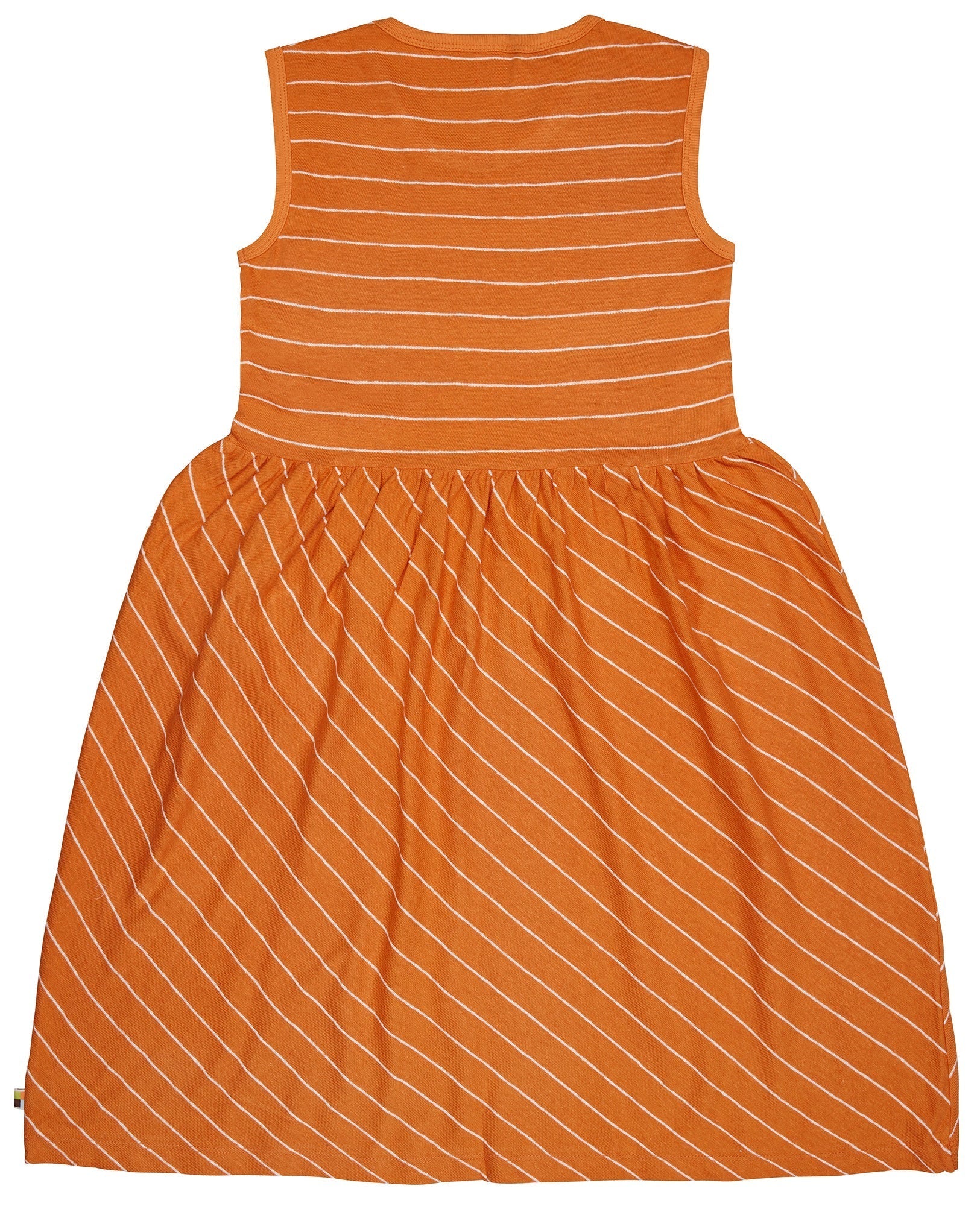 loud-proud-classics-kleid-streifen-mit-leinen-m-dchen-avocado-134-140 image 4