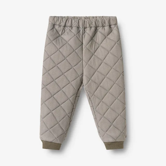 wheat-alex-thermohose-brown-stripe-baby-winddicht image 1
