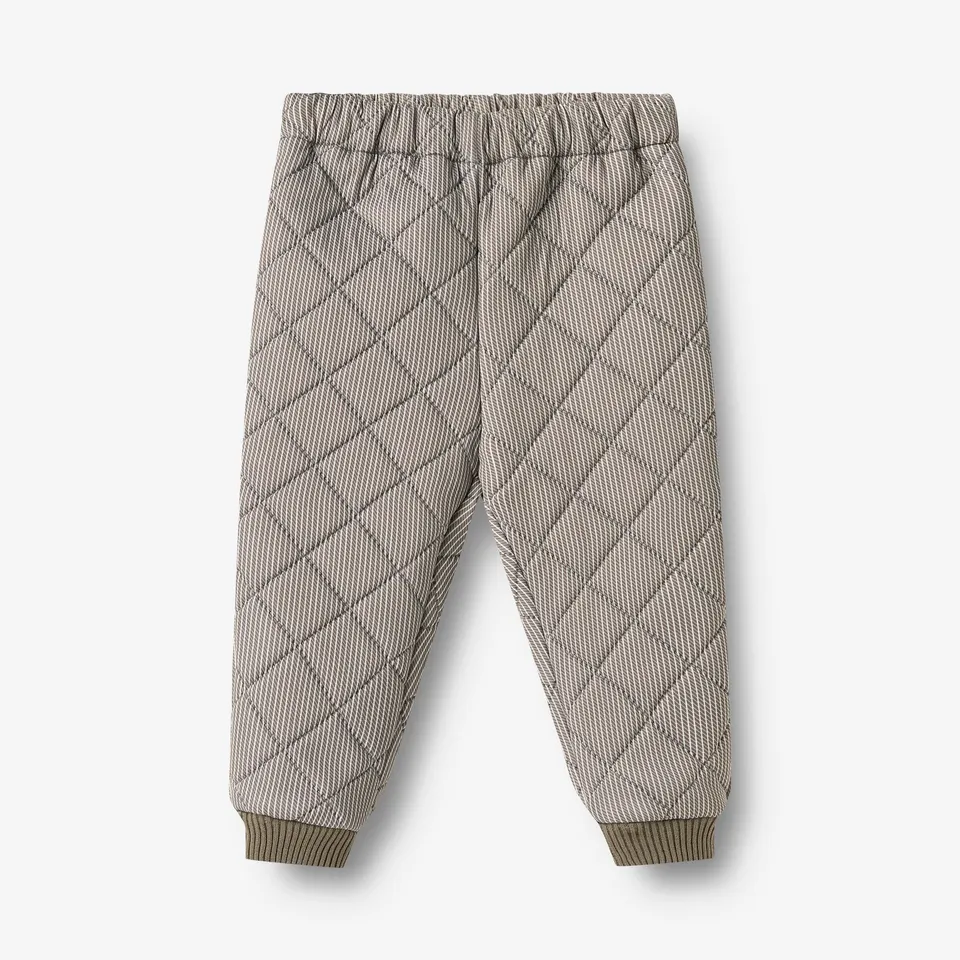 wheat-alex-thermohose-brown-stripe-baby-winddicht image 1