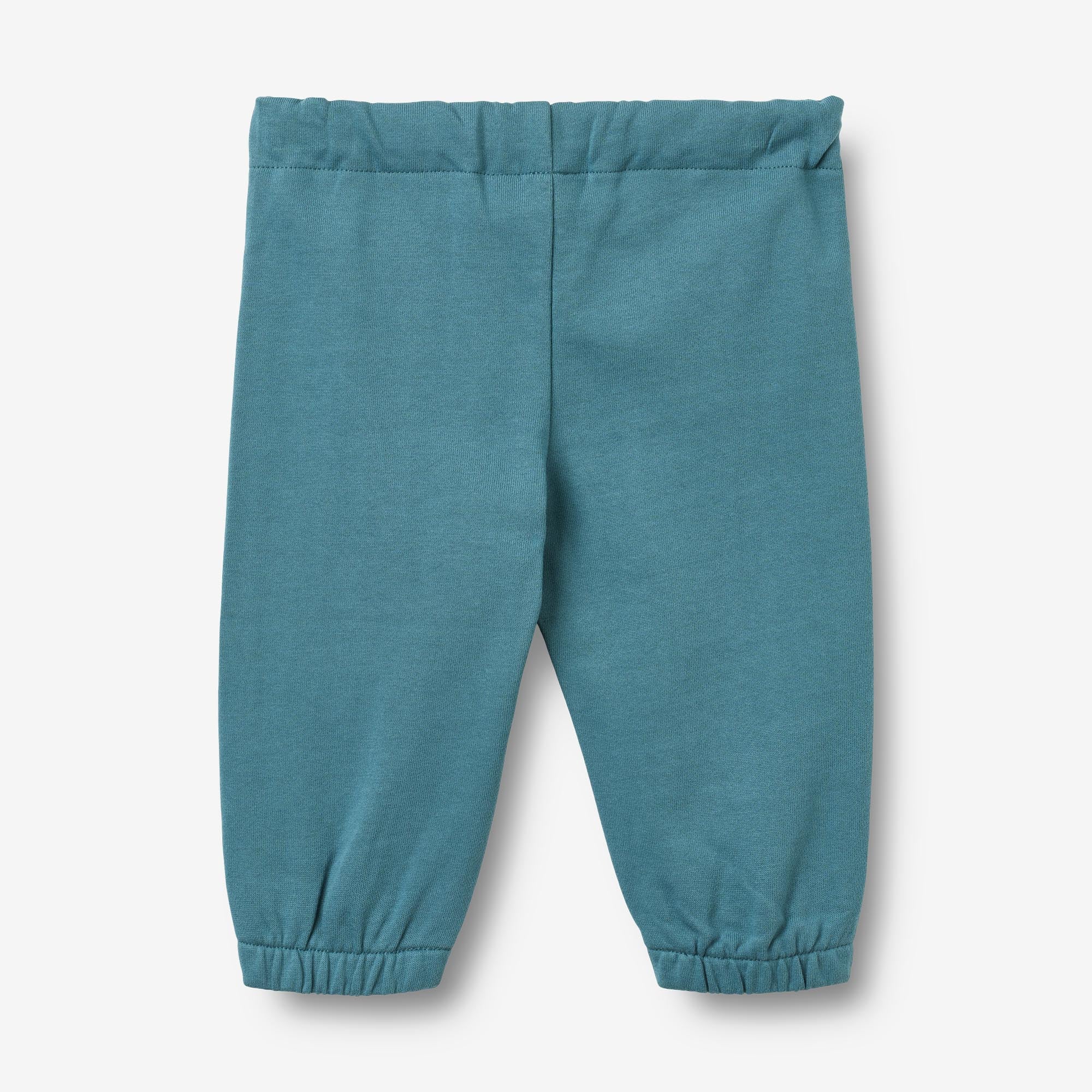 wheat-cosmo-sweatpants-blue-teal-baby-bio-baumwolle image 2