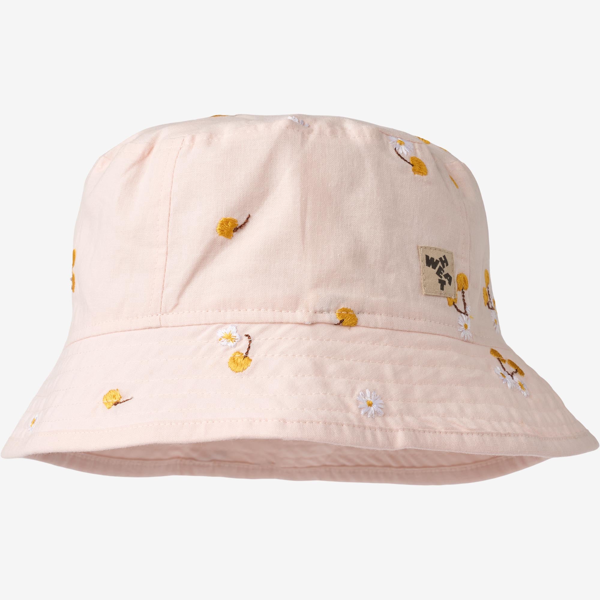 wheat-alec-kinder-bucket-hat-powder-yellow-cherries-bio image 1