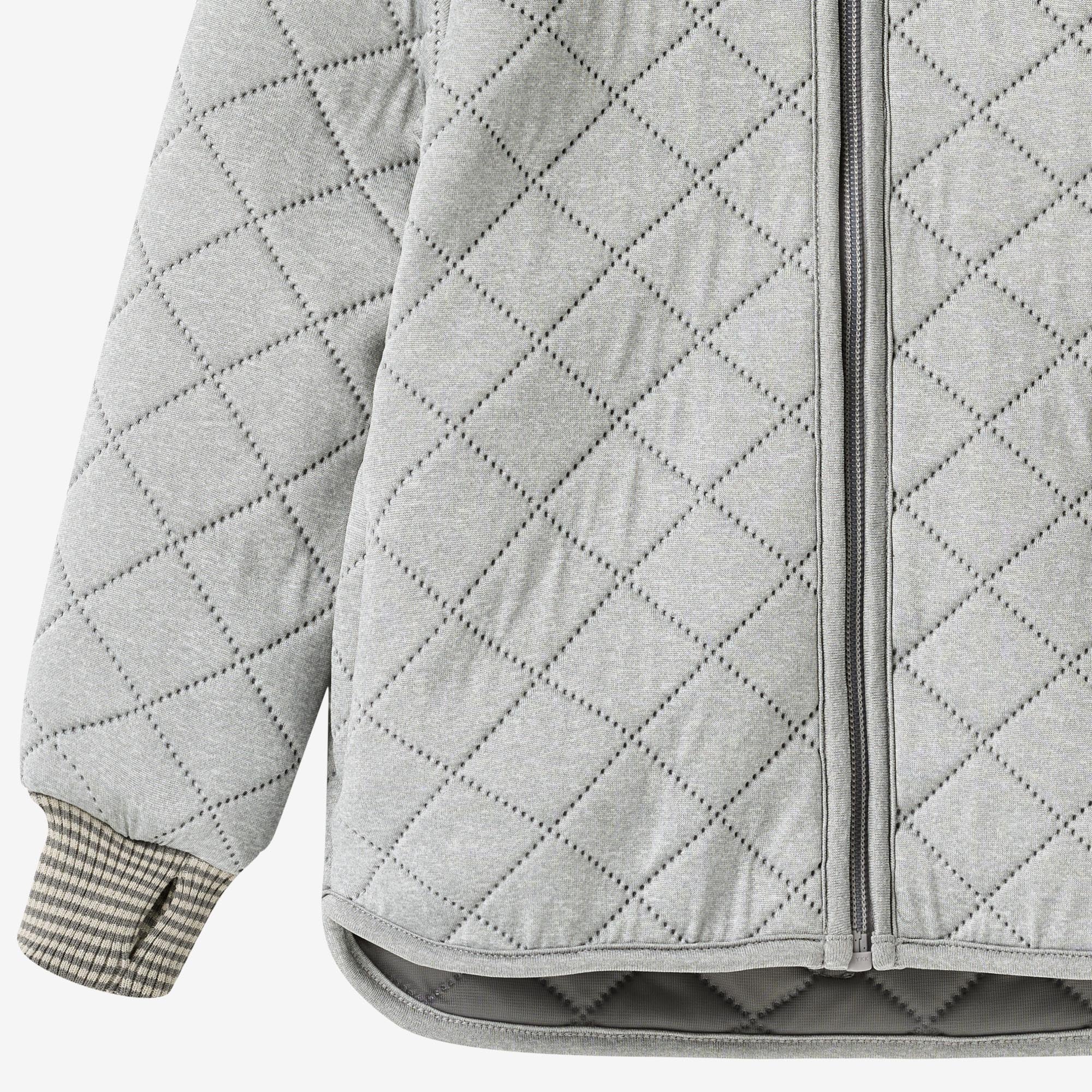 wheat-loui-thermojacke-flint-melange-wasserabweisend image 3