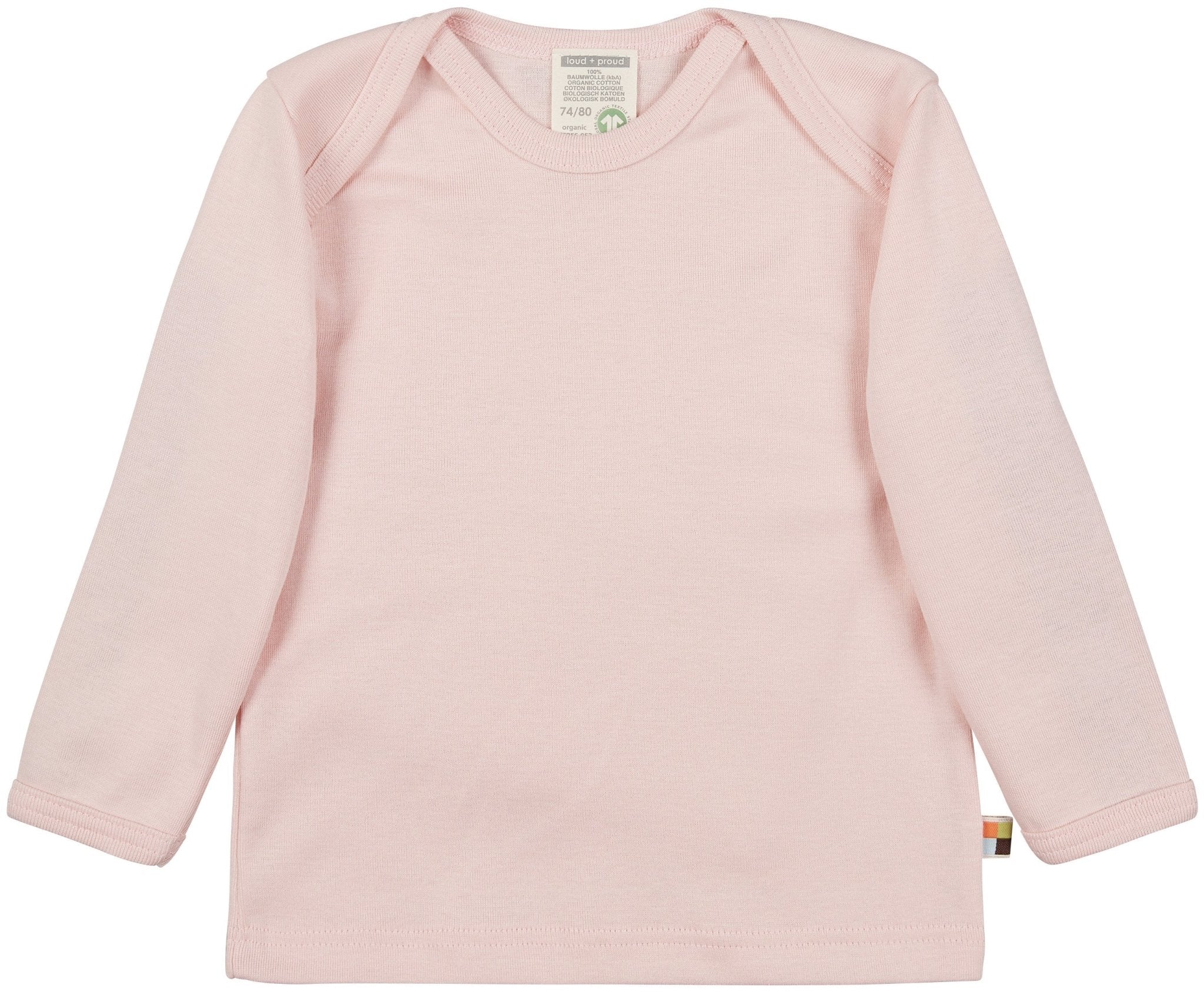 loud-proud-classics-shirt-uni-chili-98-104-feinripp image 3