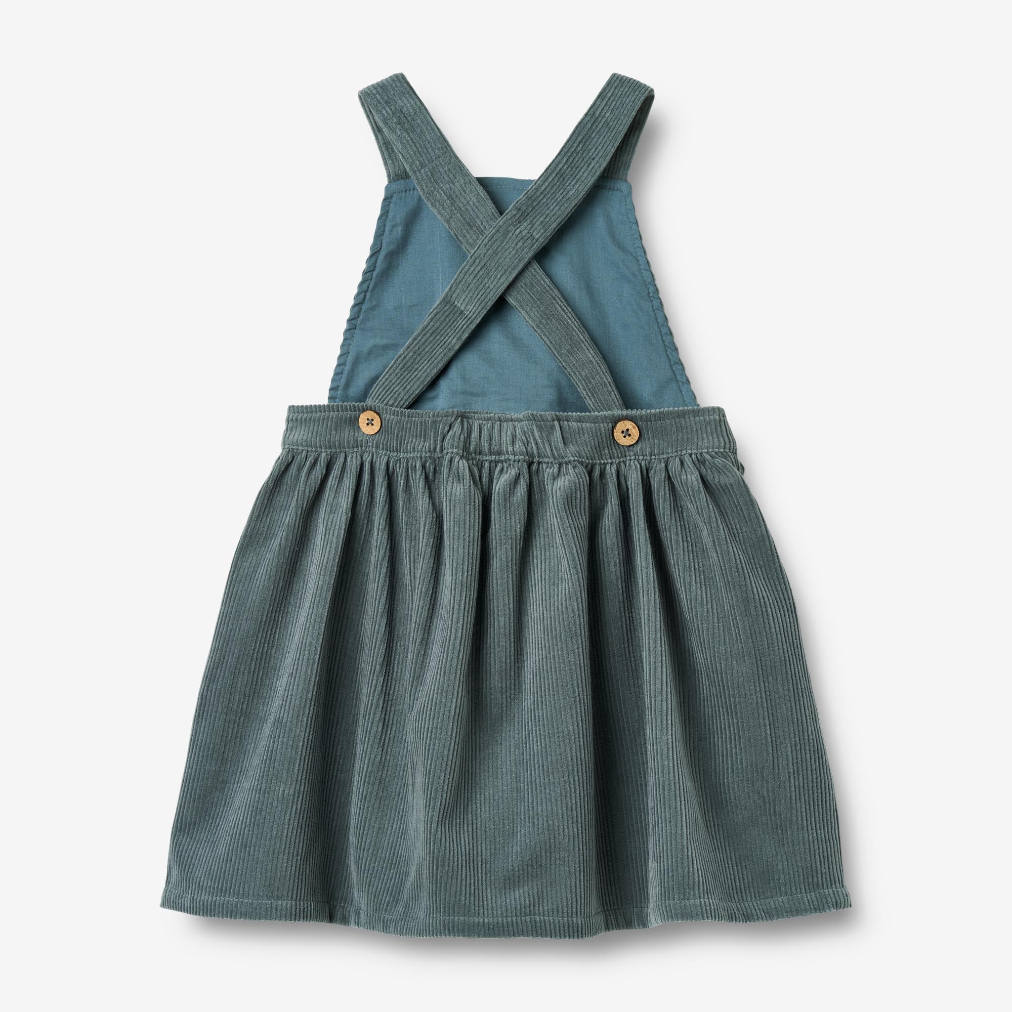 wheat-agnes-latzkleid-m-dchen-stormy-weather-bio-baumwolle image 2