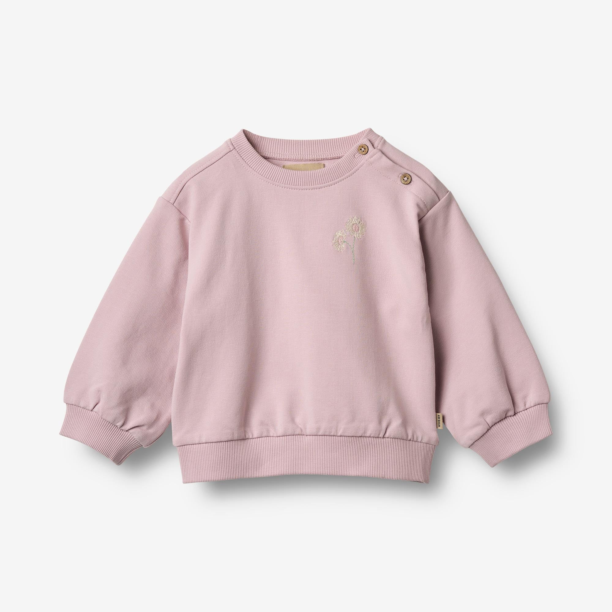 wheat-eliza-sweatshirt-baby-lavender-mist-bio-baumwolle image 1